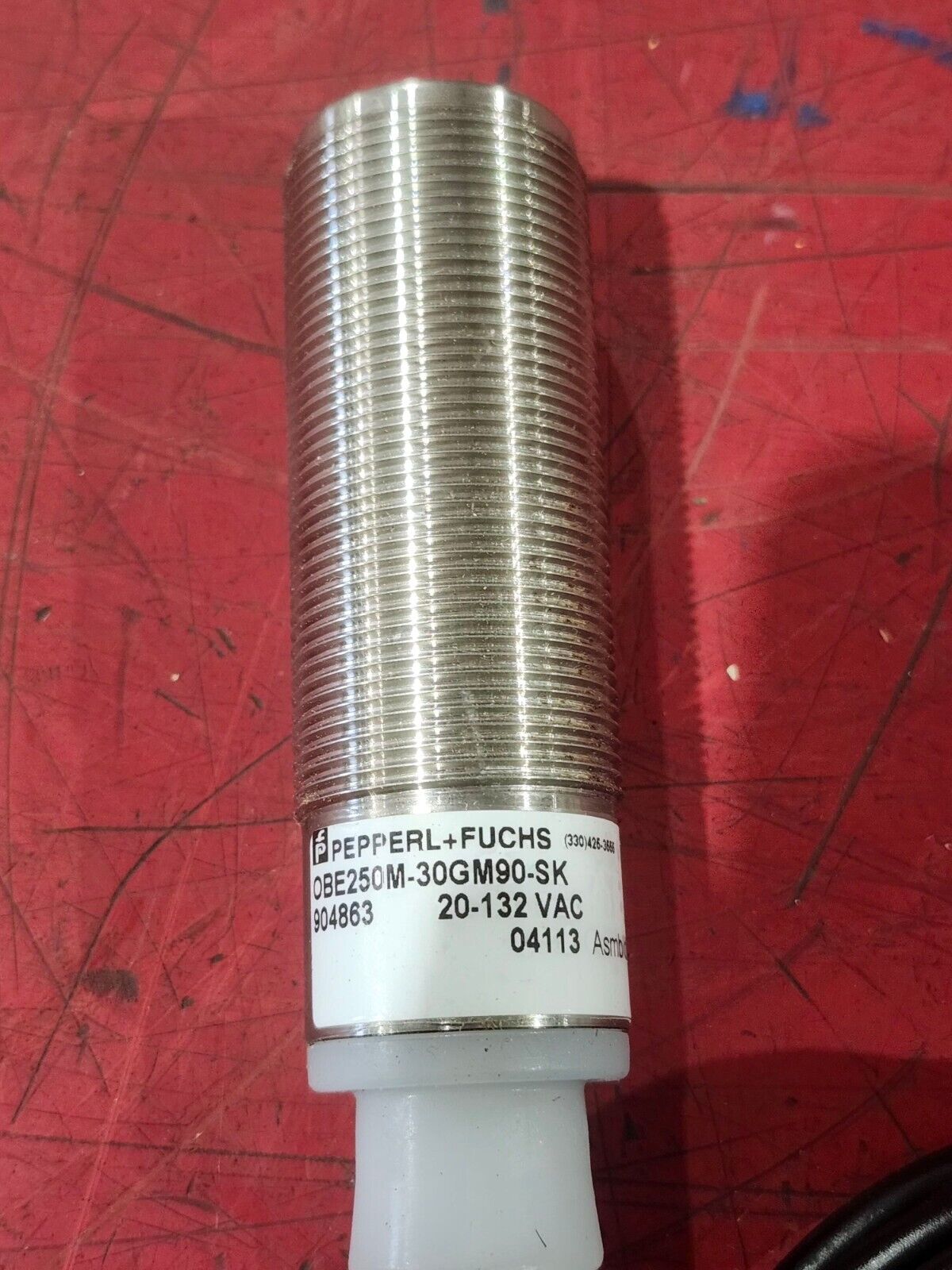 NEW IN BOX PEPPERL+FUCHS THRU BEAM SOURCE OBE250M-30GM90-SK