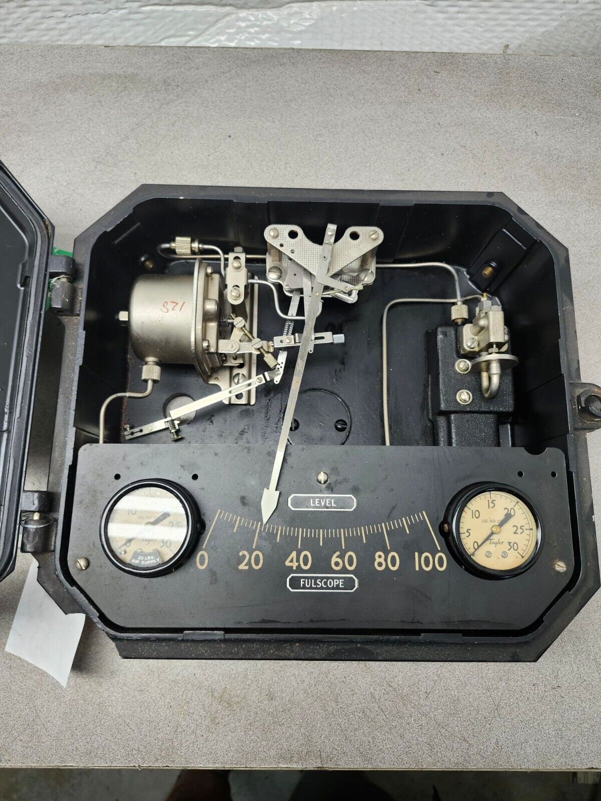 USED Taylor Level-buoy Fulscope Pressure Transmitter 3-18psi Rev 1 JS-342-A