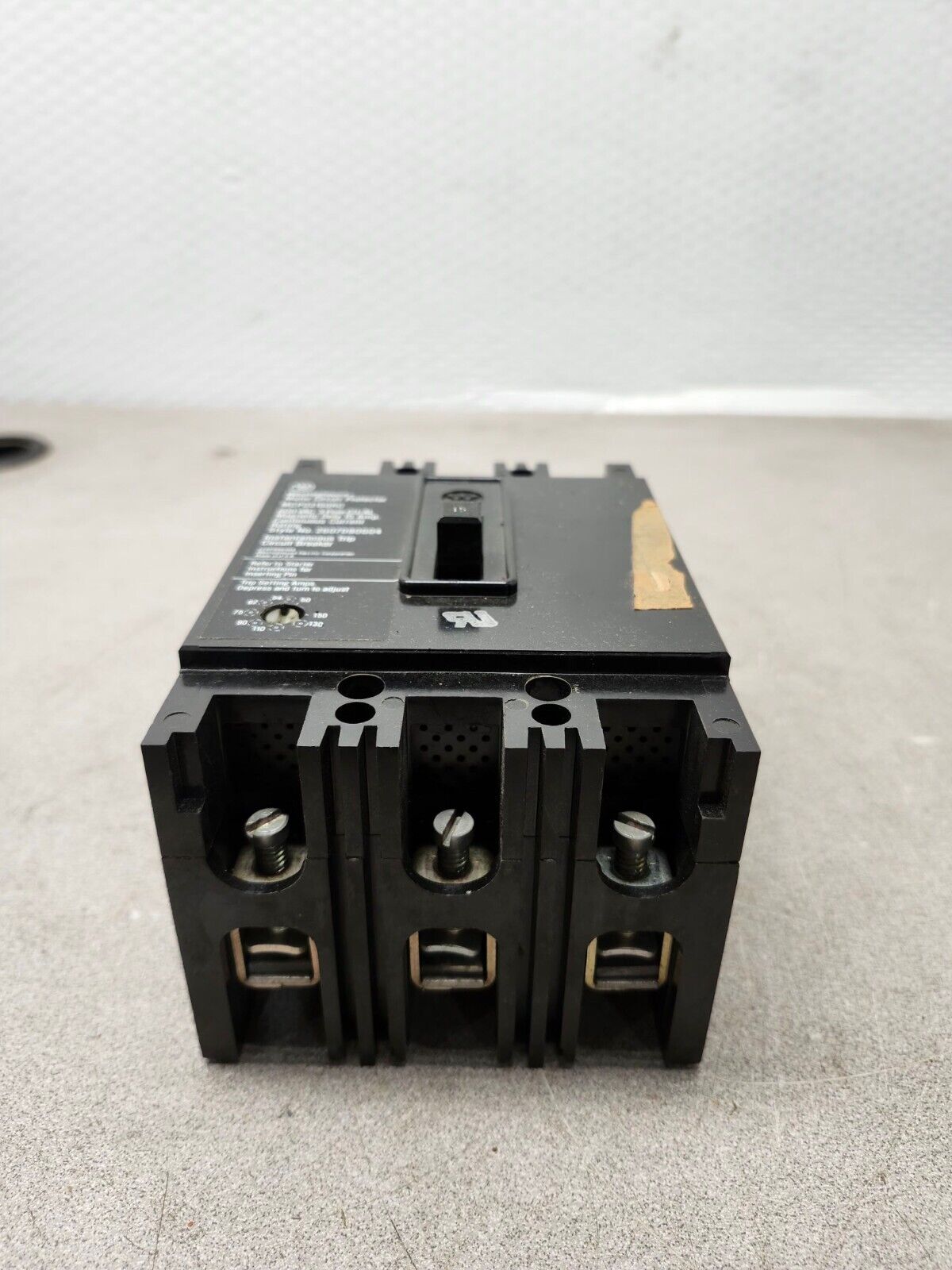 NEW IN BOX Westinghouse Trip Circuit Breaker 600Vac 15Amp 3Pole, MCP03150RC