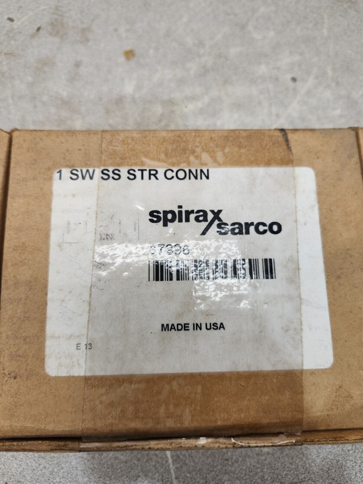 NEW IN BOX Spirax Sarco Strainer Connector 1'' 67996