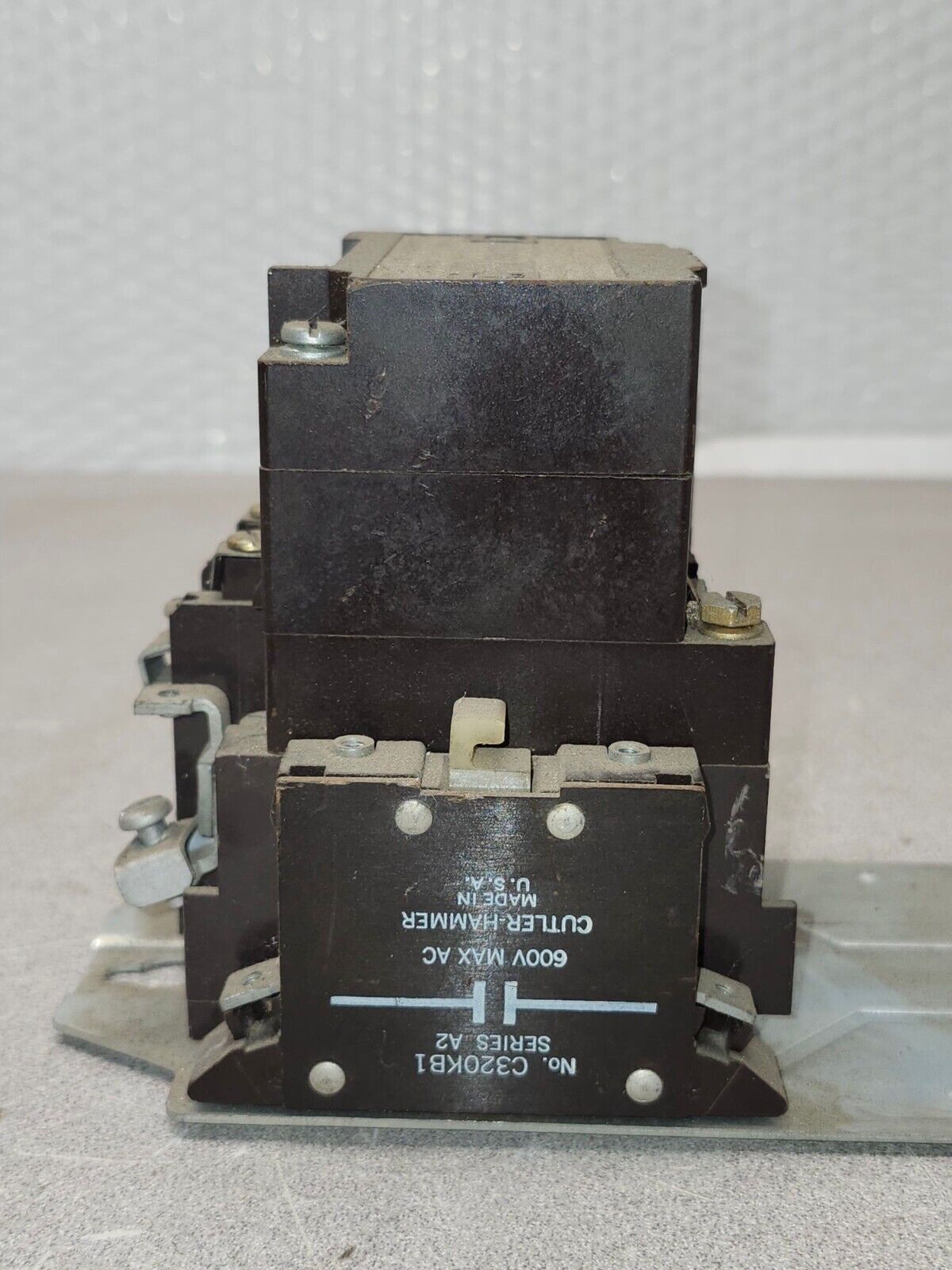 USED CUTLER-HAMMER SIZE 1 STARTER A10CNO 110/120V. COIL A10CN0