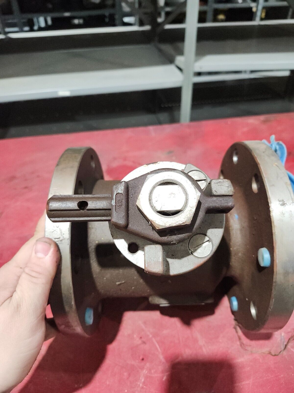 NEW NO BOX NIBCO BALL VALVE 4'' 230PSIG F510-AA-R