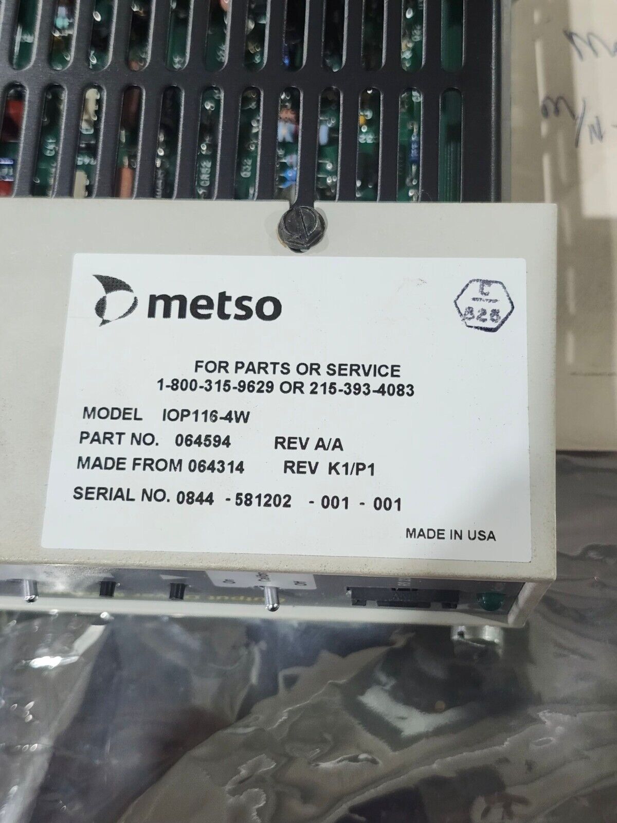 NEW NO BOX METSO DRIVER MODULE IOP116-4W