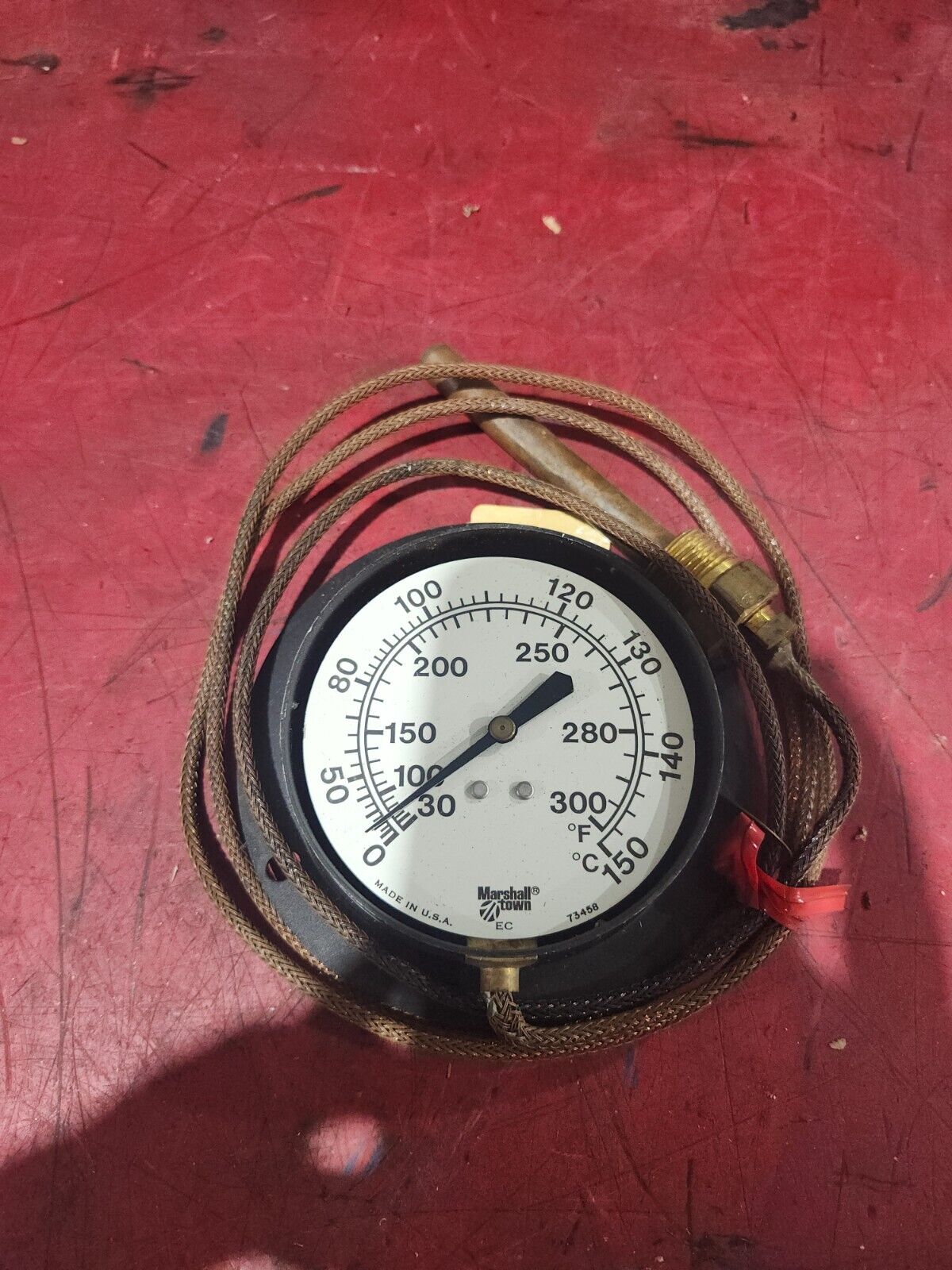 NEW IN BAG Marshall Town Temperature Probe & Gauge 0-150C 30-300F 390K17