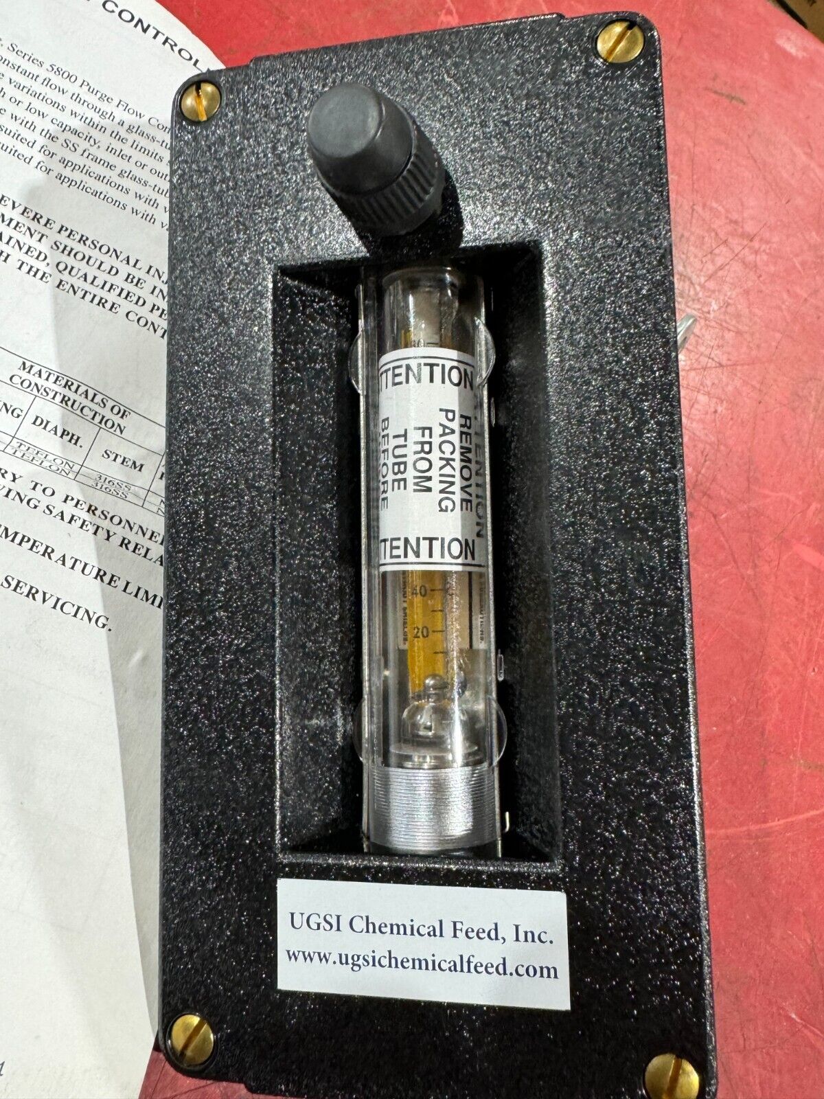 NEW UGSI INDICATOR ROTOMETER 32B103S1T23X