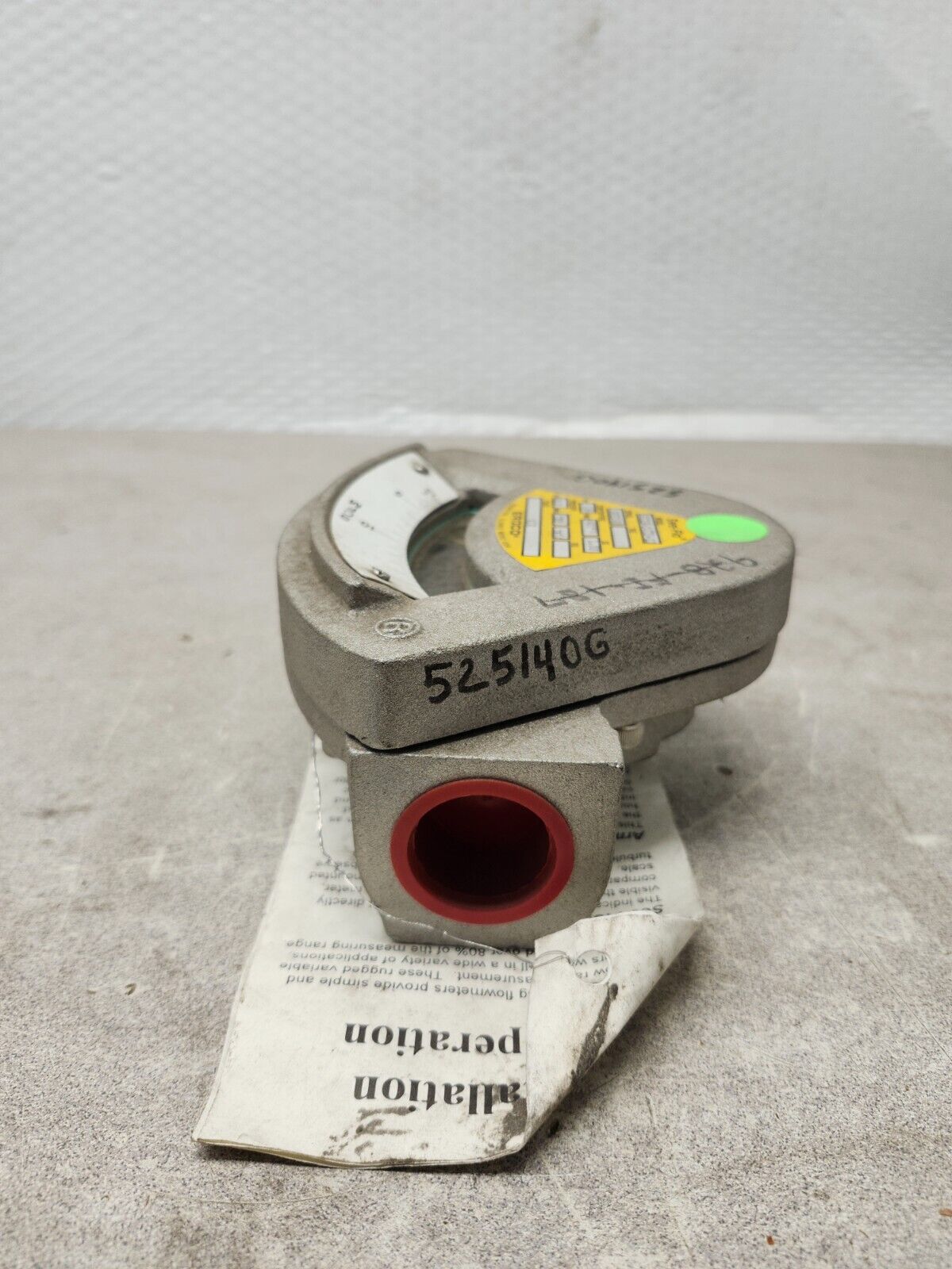 NEW NO BOX SEE FLO METER 3213-04T0-11