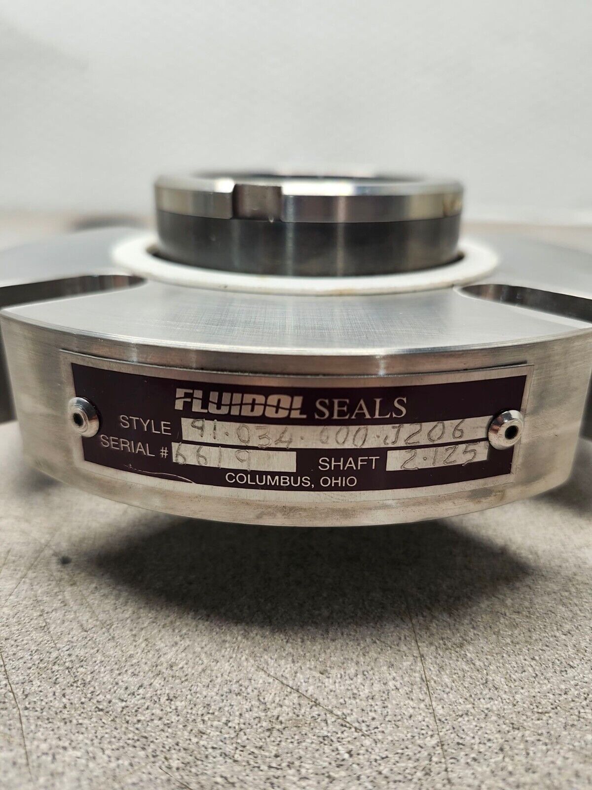 NEW IN BOX FLUIDOL CARTRIDGE SEAL 91-034-000-J206