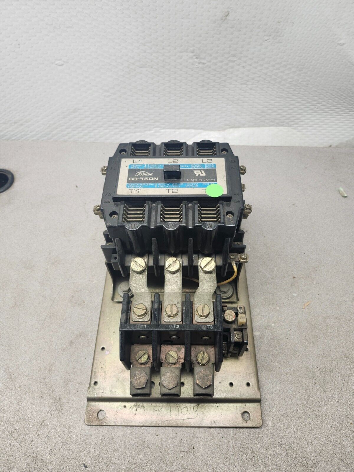 USED TOSHIBA OVERLOAD RELAY 1.8-7AMP 600VAC RC4150TN