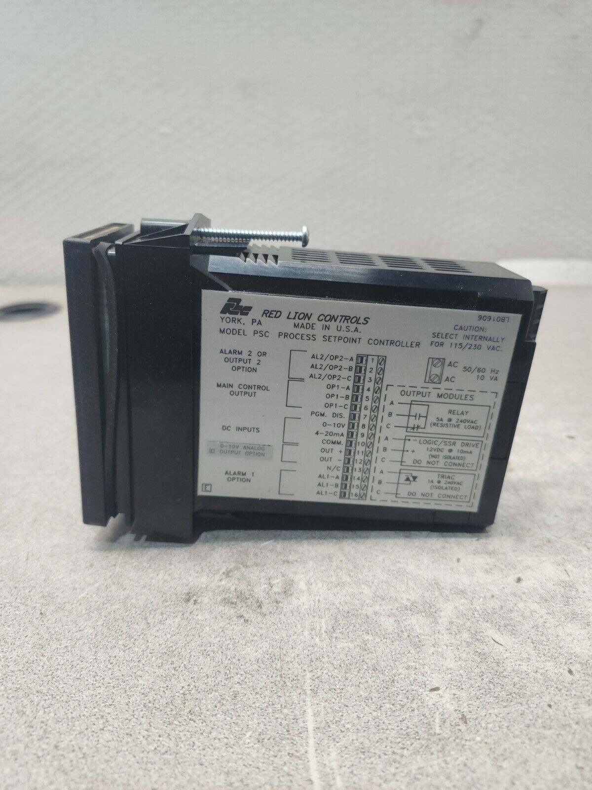NEW IN BOX RED LION CONTROLS PANEL METER PSC12005
