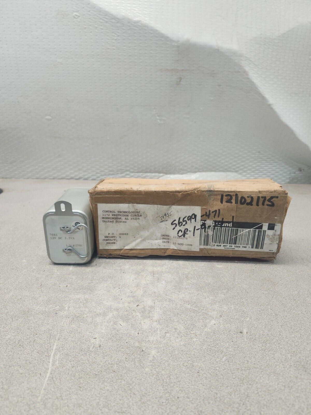 NEW IN BOX PANALARM General Purpose Relay 12V DC 3.5VA 70X1