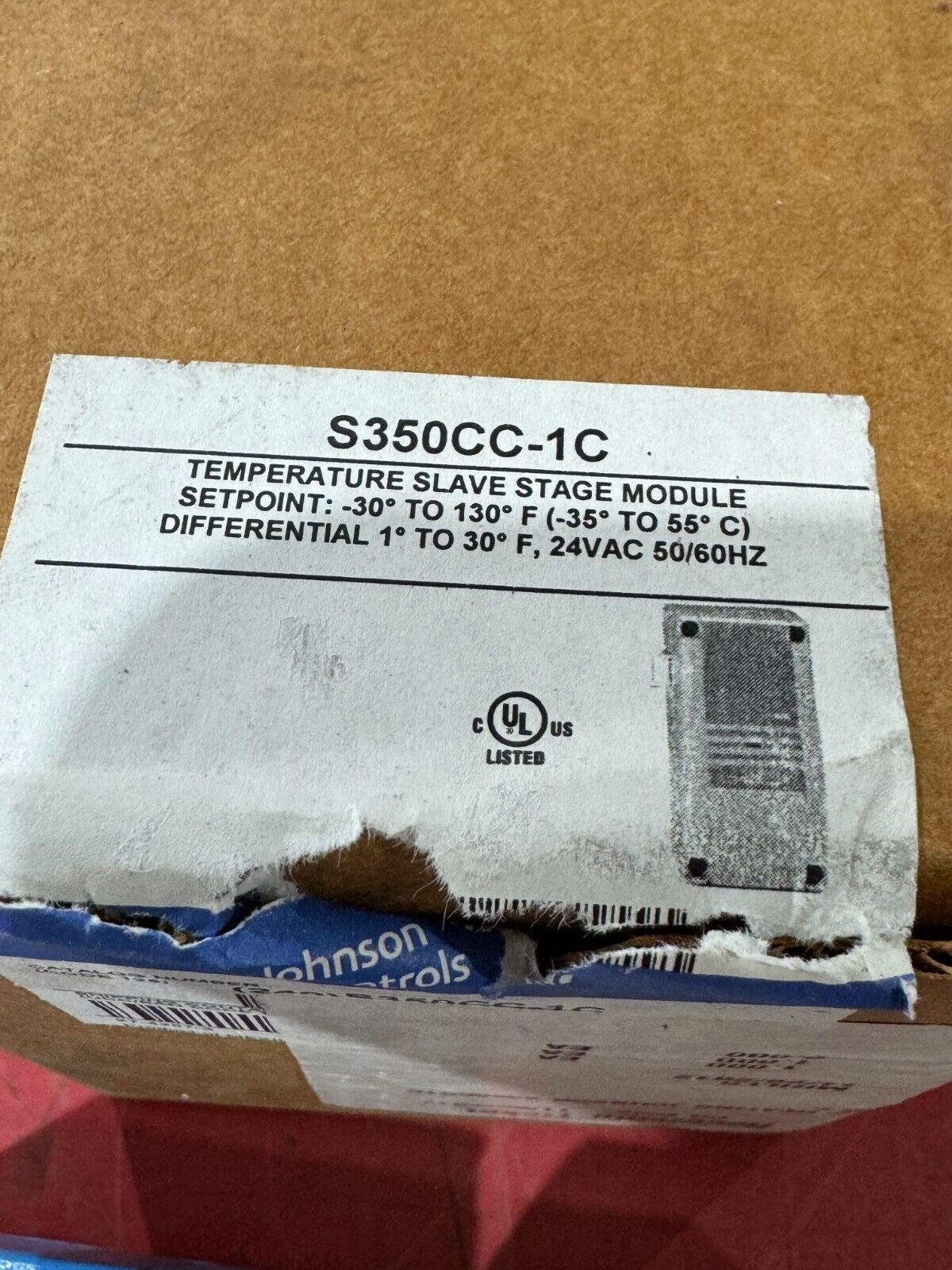 NEW IN BOX JOHNSON CONTROLS TEMPERATURE SLAVE STAGE MODULE S350CC-1C