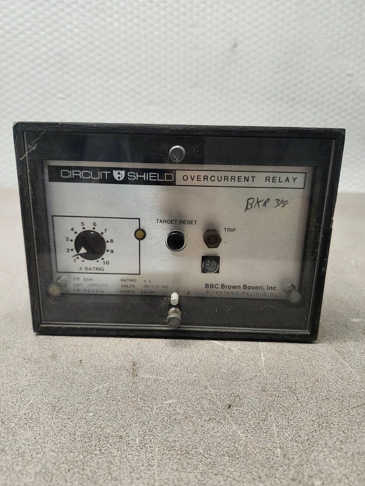 USED NO BOX CIRCUT SHIELD OVERCURRENT RELAY 268T0775