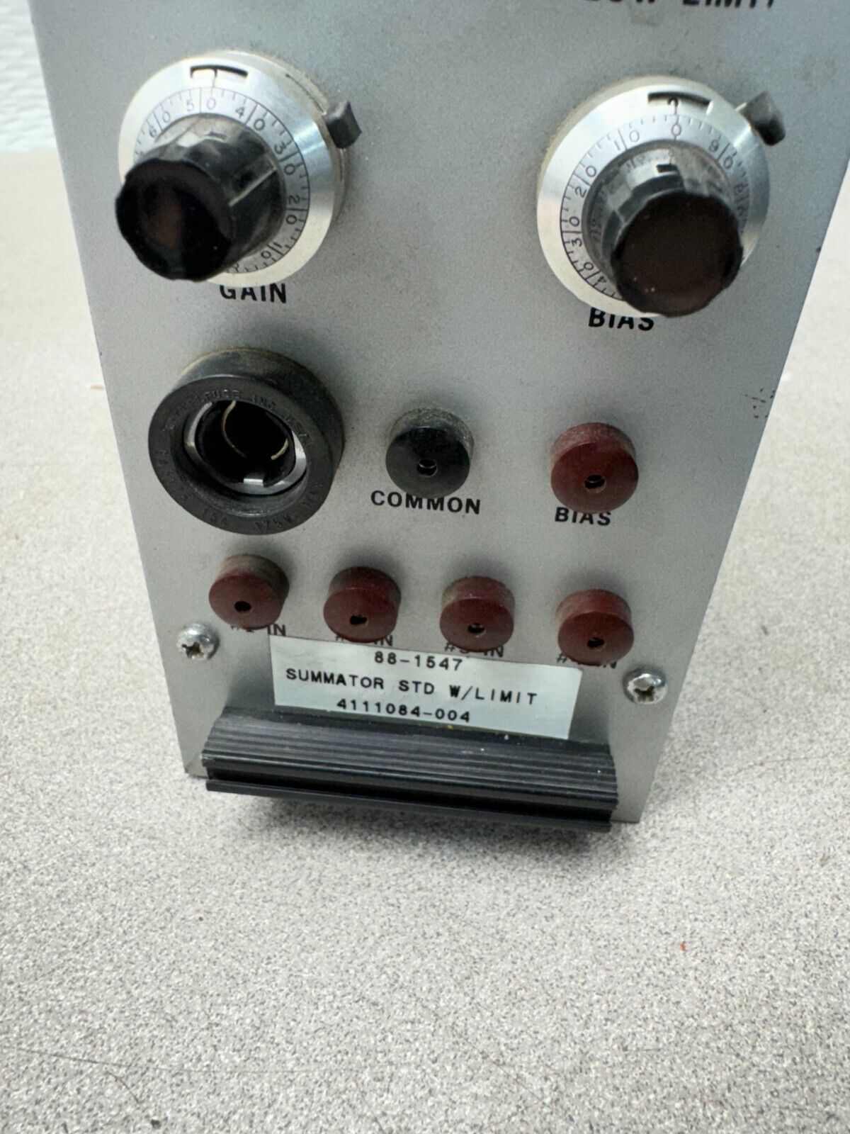 NEW SURPLUS WESTINGHOUSE HAGAN MODEL 111 SUMMATOR 4111084-004