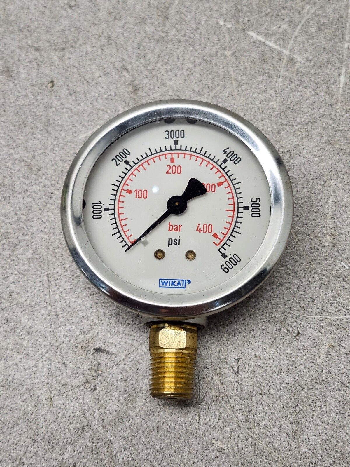 NEW IN BOX WIKA GAUGE 9748207