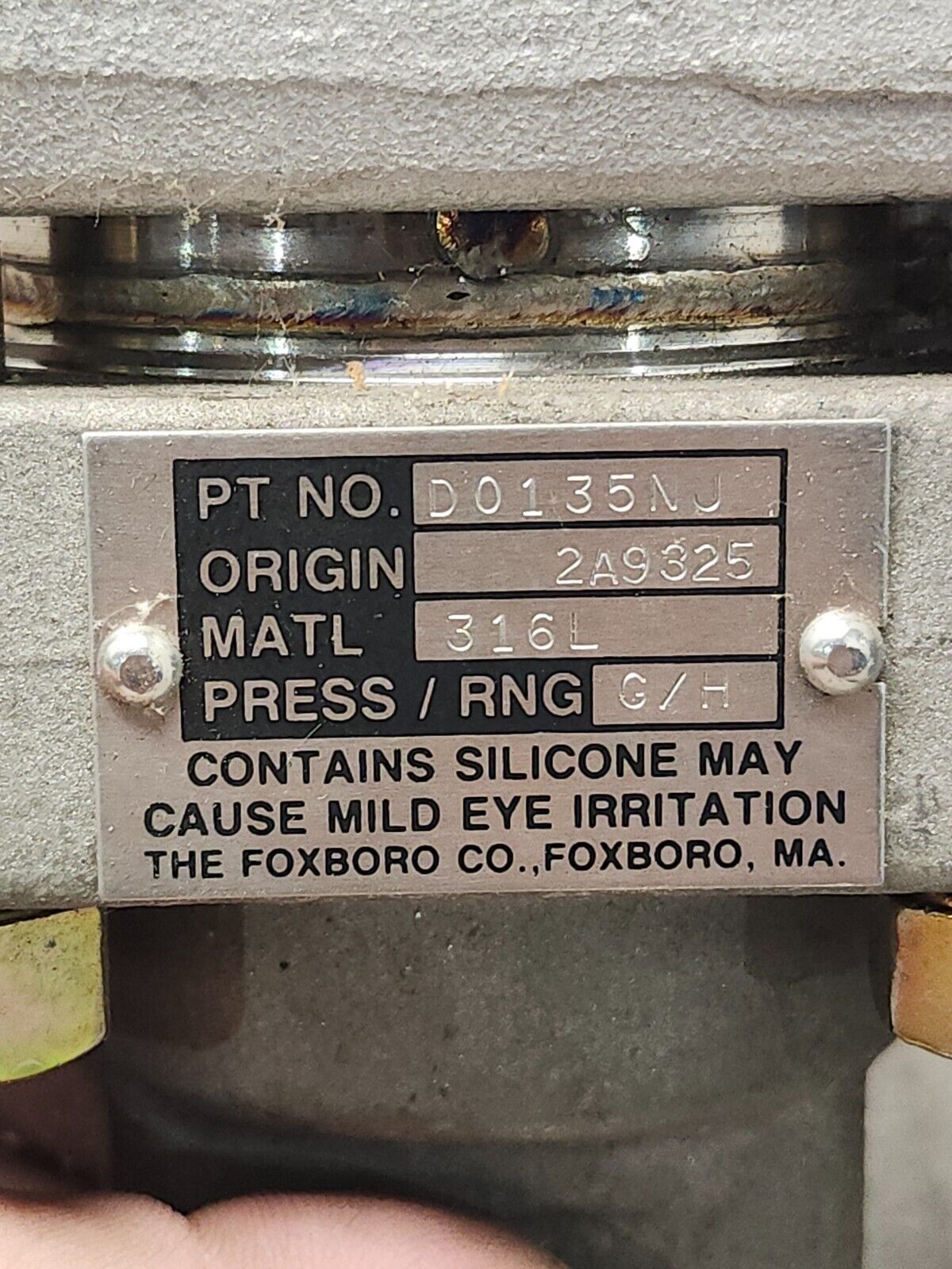 NEW NO BOX FOXBORO ELECTRONIC TRANSMITTER 821GM-IS1SH2-M