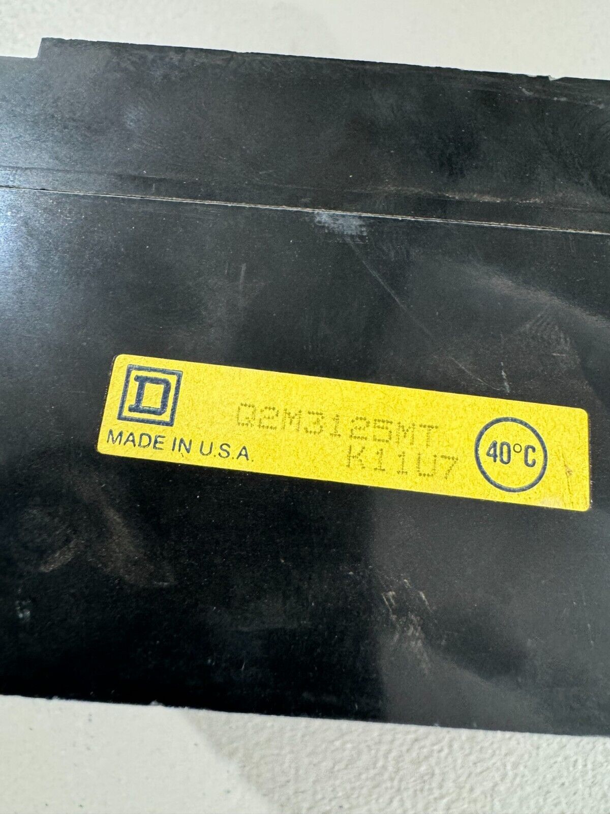 NEW NO BOX SQUARE D 3 POLE 125AMP CIRCUIT BREAKER Q2M3125MT