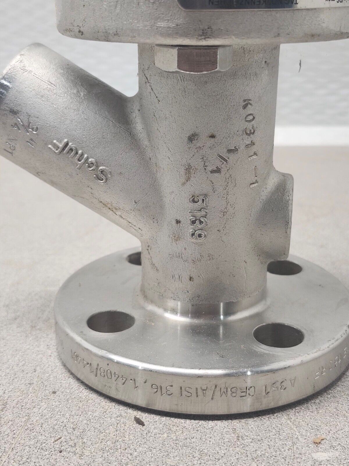 NEW SCHUF RAM-SEAL SAMPLING VALVE 32FG SIZE 1RF/3/4NPT