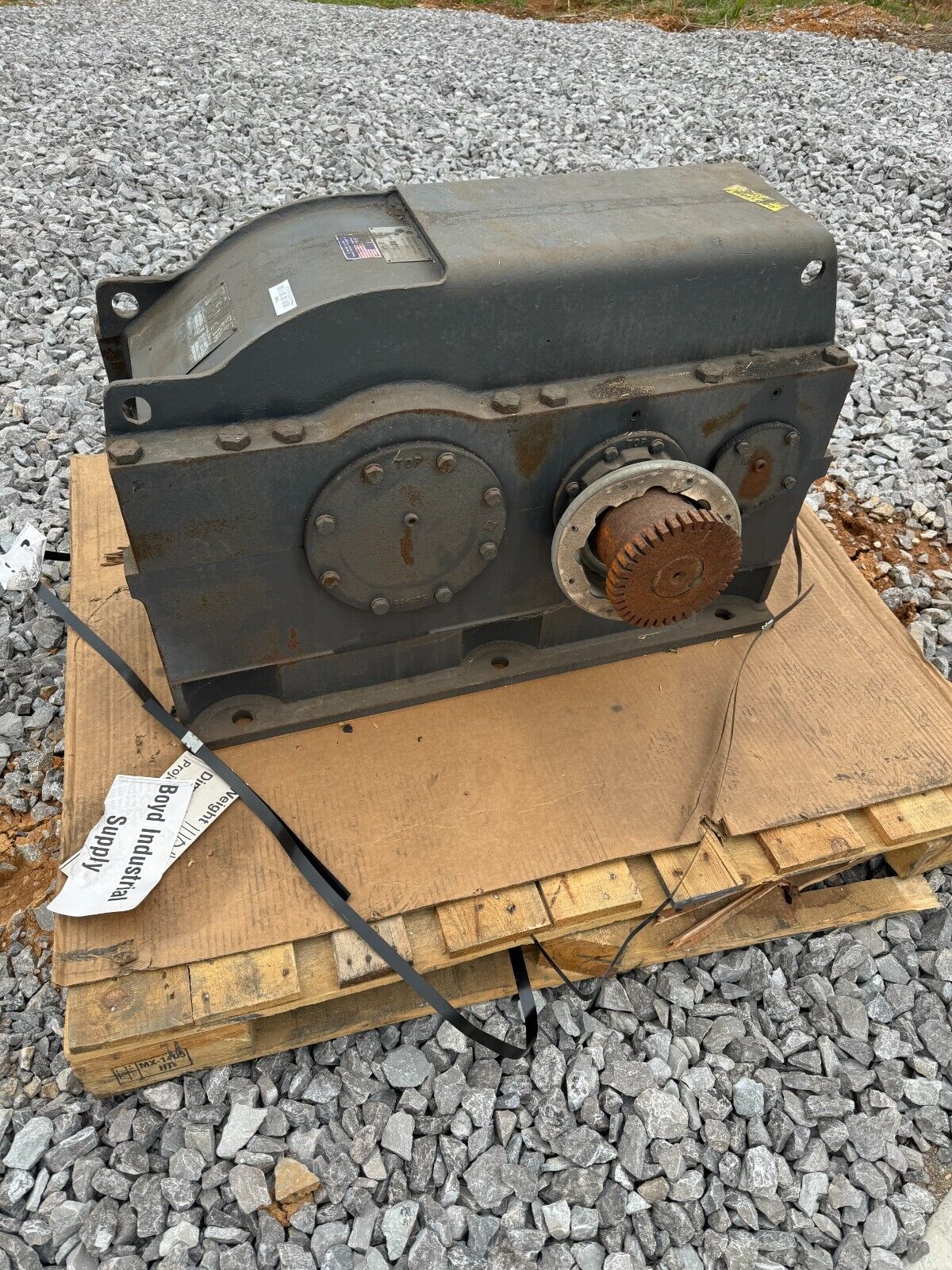 USED FALK ENCLOSED GEAR DRIVE SPEED REDUCER 7.471 RATIO 2080Y1-S