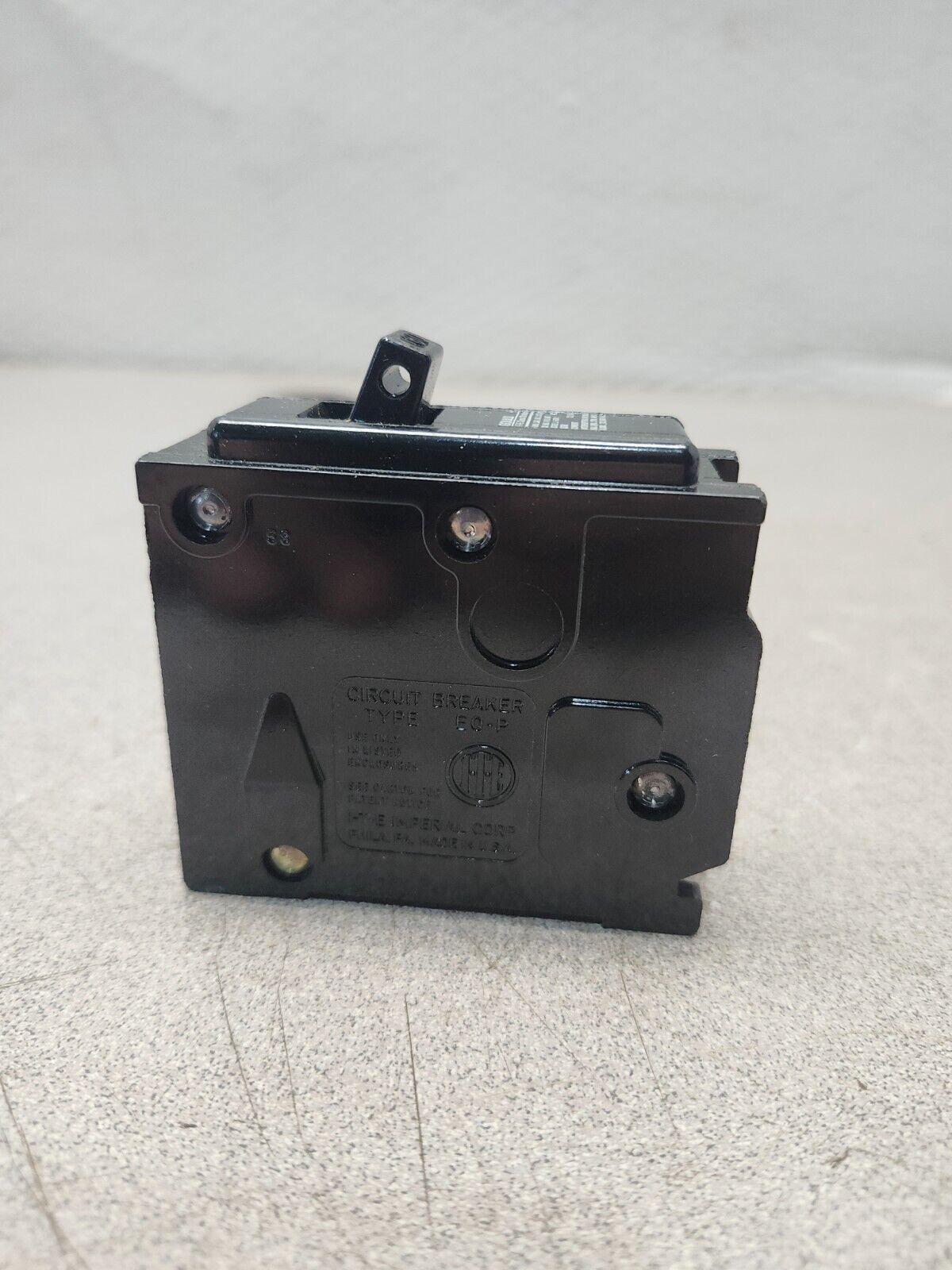 NEW IN BOX LOT OF 2 GOULD 1 POLE 60 AMP CIRCUIT BREAKERS Q160