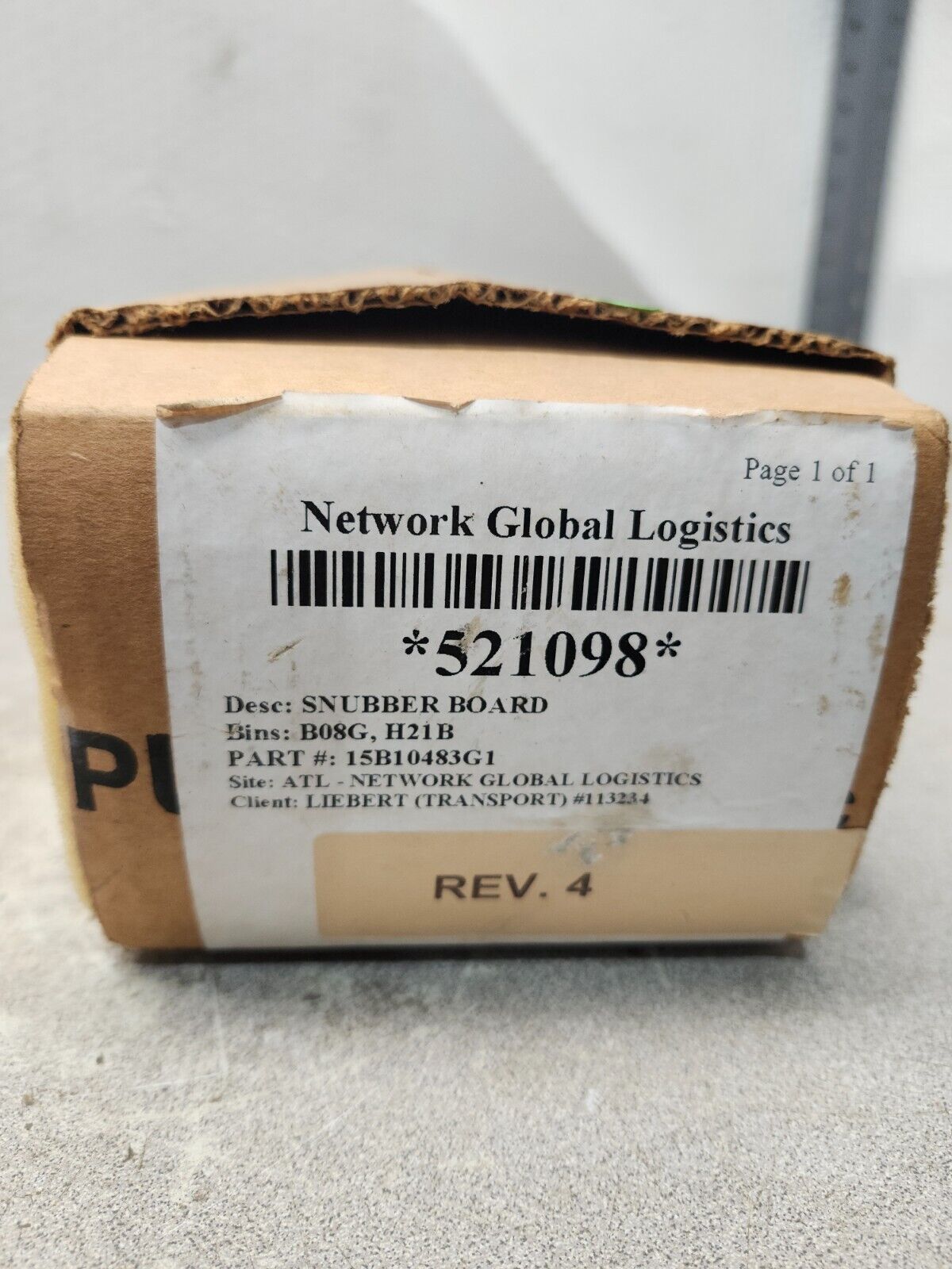 NEW IN BOX NETWORK GLOBAL LOGISTICS Circuit Board 15B10483G1