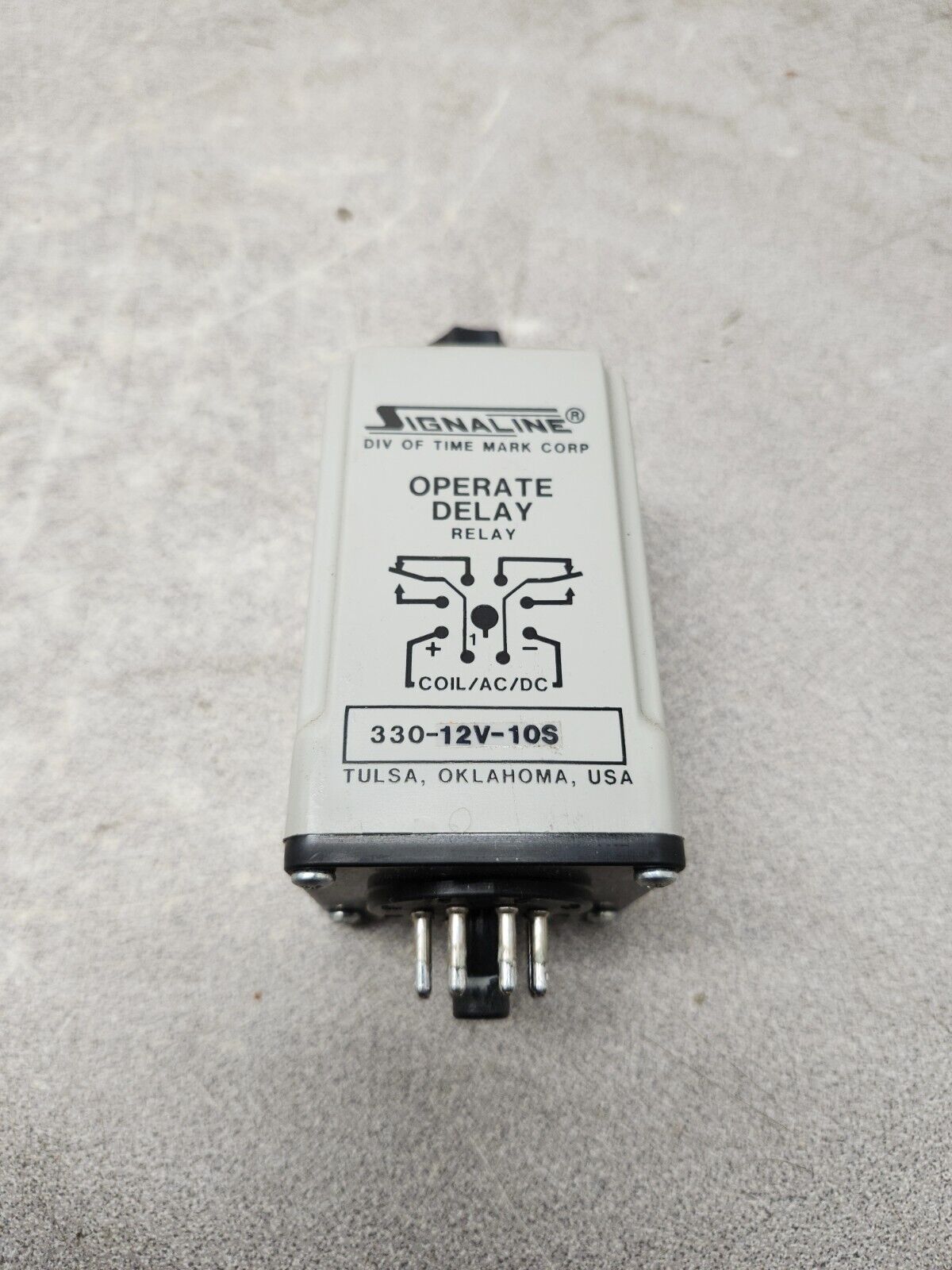 NEW IN BOX SIGNALINE OPERATE DELAY RELAY 330-12V-10S