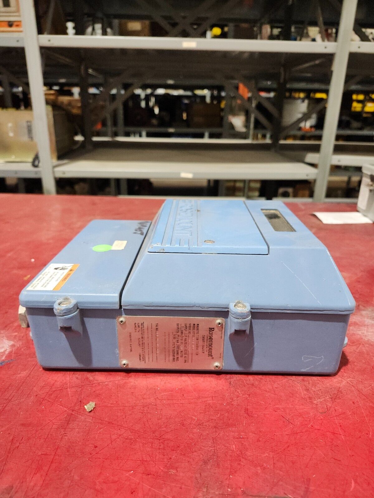 USED ROSEMOUNT MAGNETIC FLOWMETER TRANSMITTER 8712CP12M4