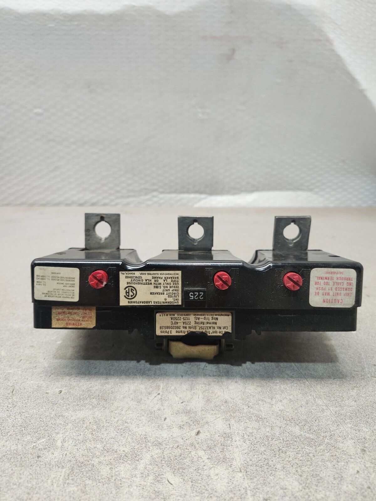 USED WESTINGHOUSE TRIP UNIT 2602D98G28