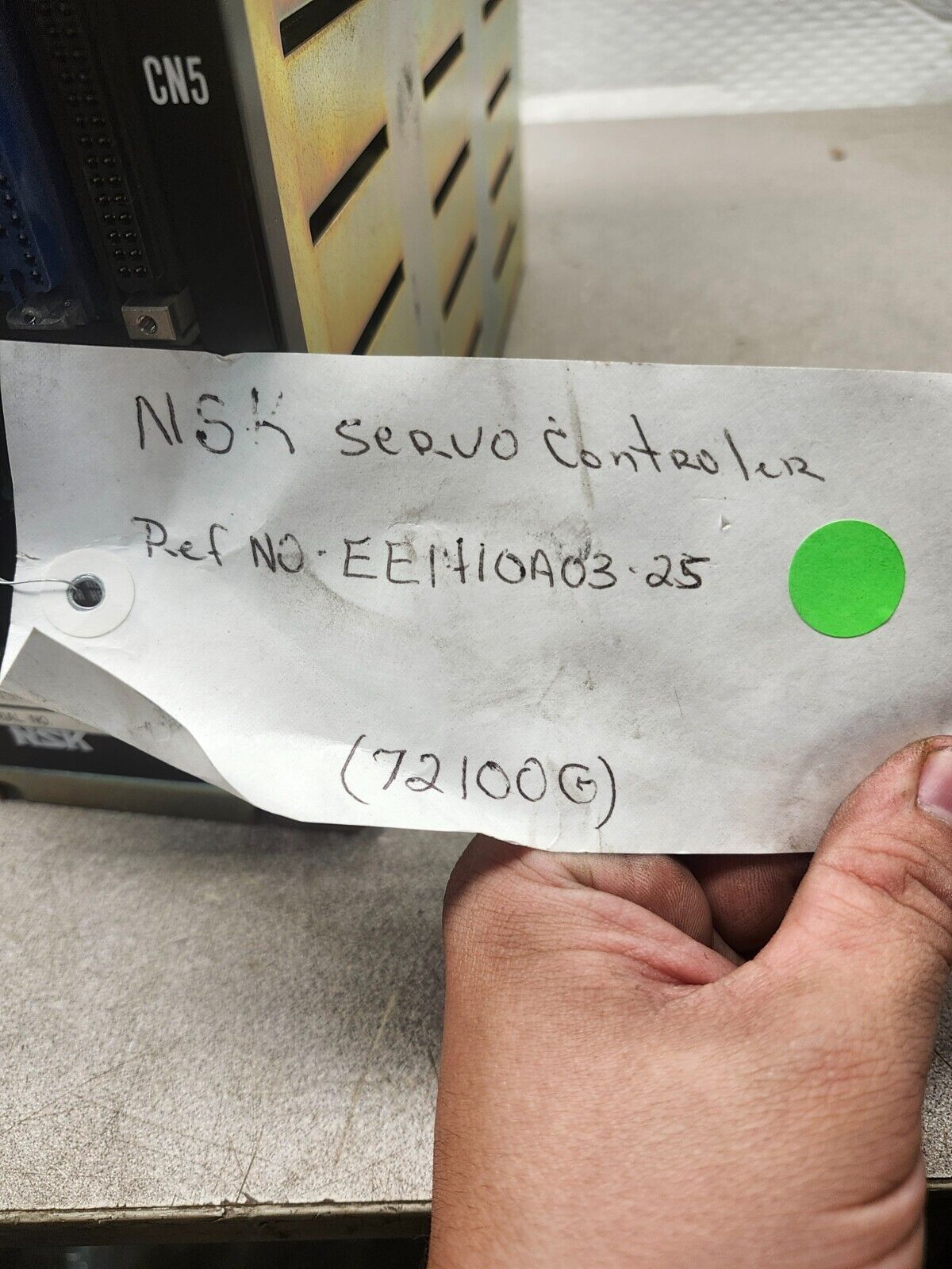 USED NSK SERVO DRIVE EE1410A03-25