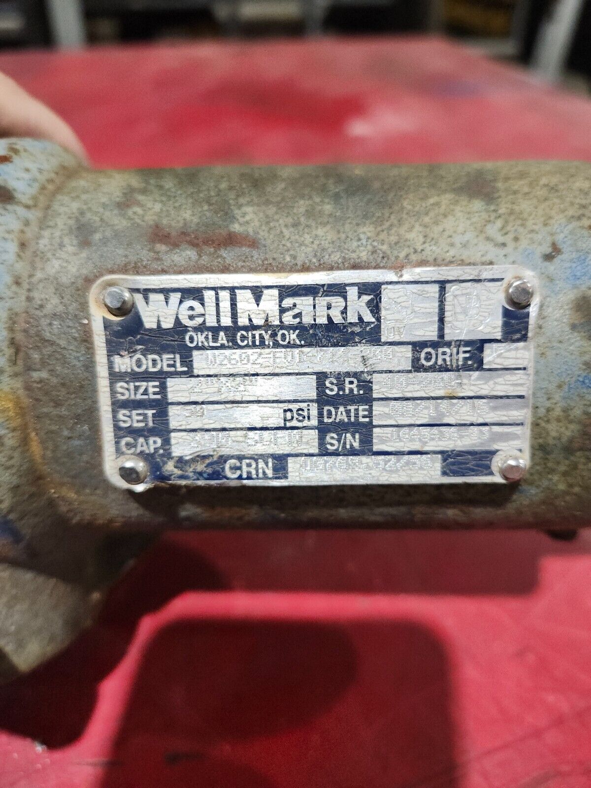 NEW NO BOX WELLMARK Safety Release Valve 2'' W2602-FV1-711-200