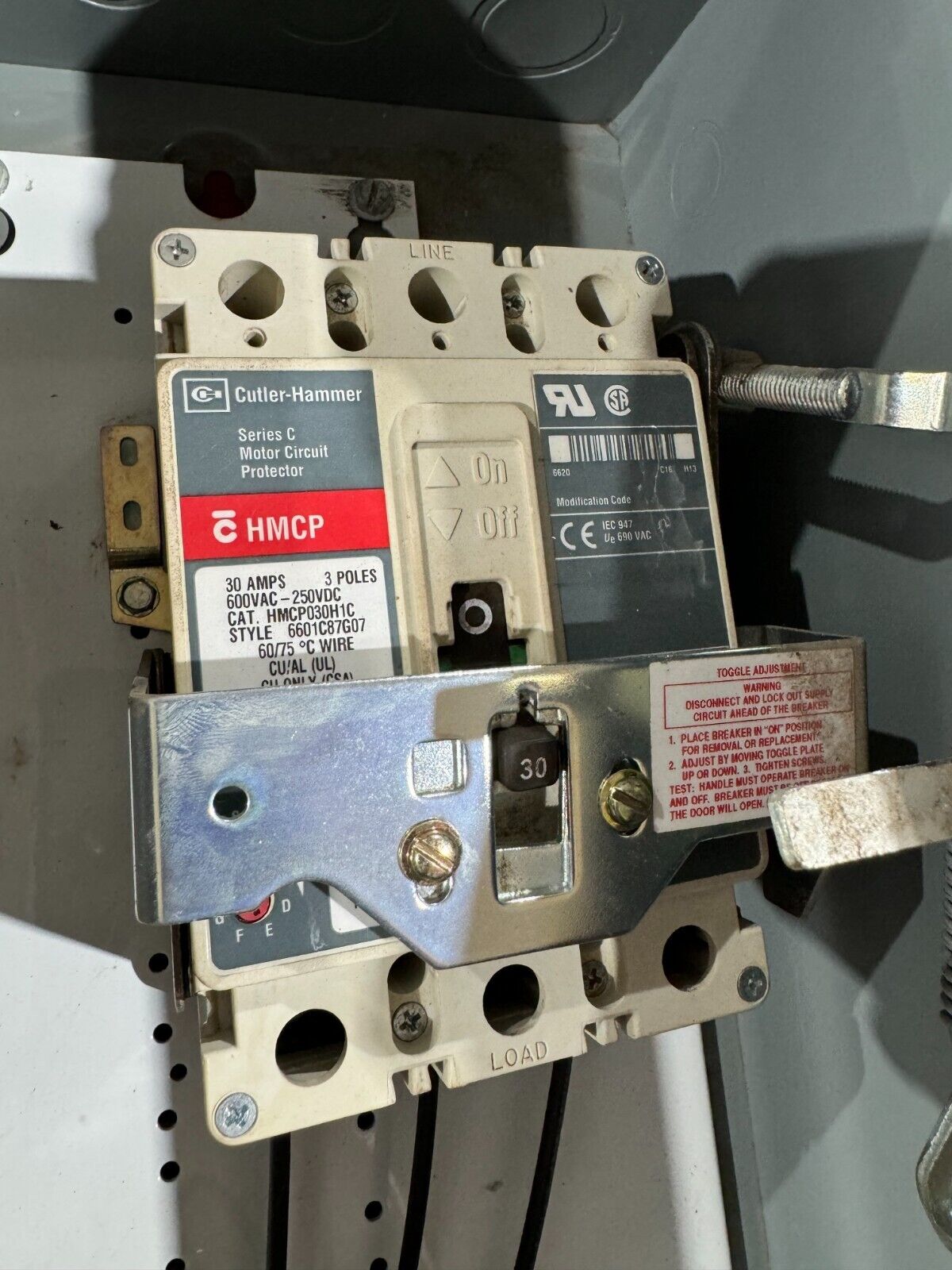 NEW SURPLUS ALLEN-BRADLEY SIZE 1 COMBINATION STARTER 513-BAB-6P-41