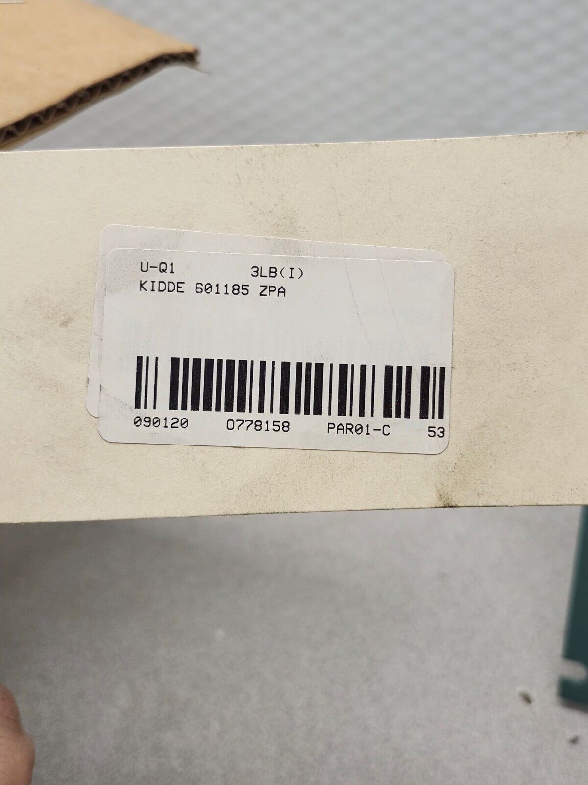 NEW Kidde 601185 Model ZPA 4 Zone Operator Control Panel Module