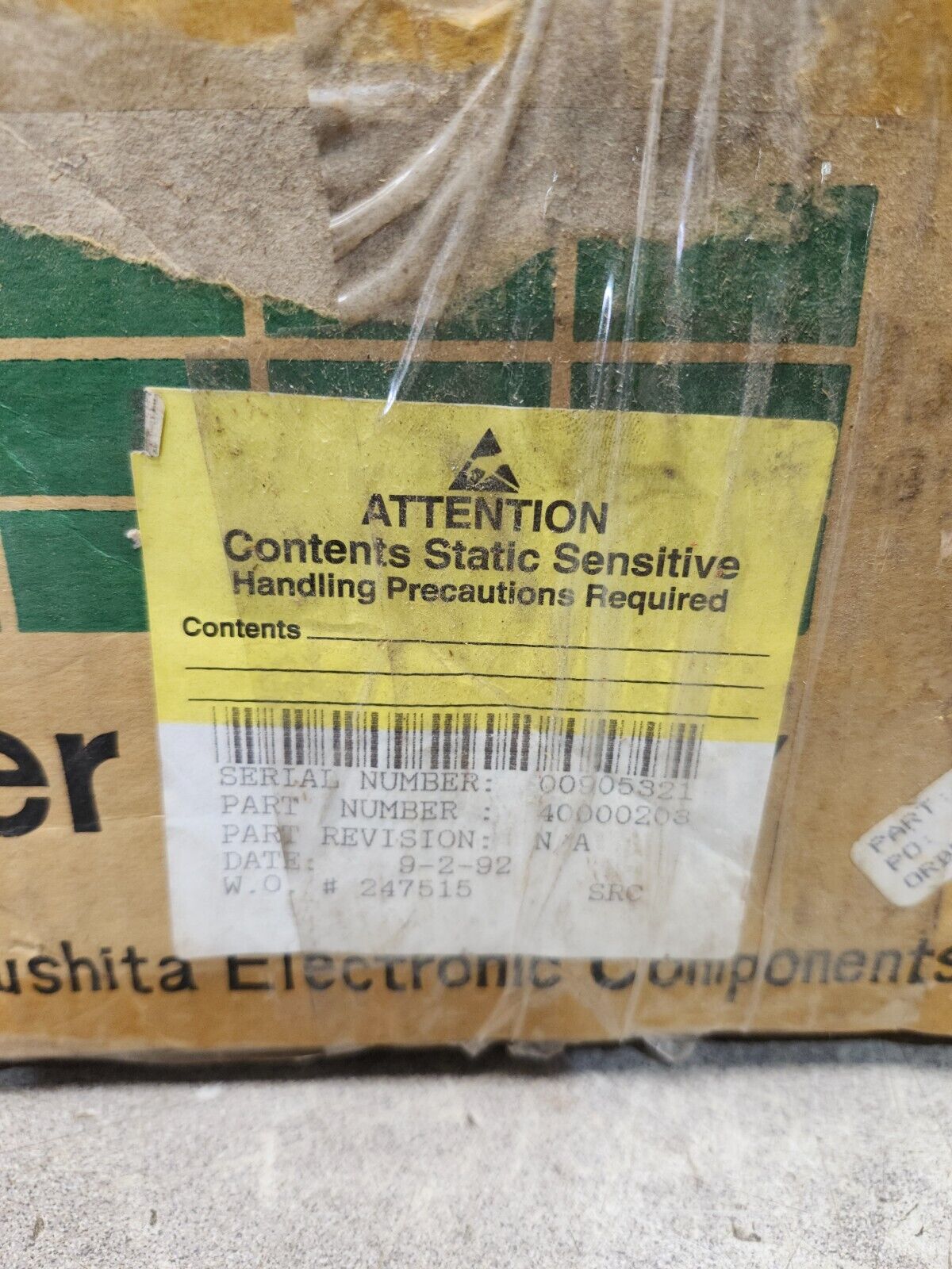 NEW IN BOX MATSUSHITA POWER SUPPLY ETU-5E50