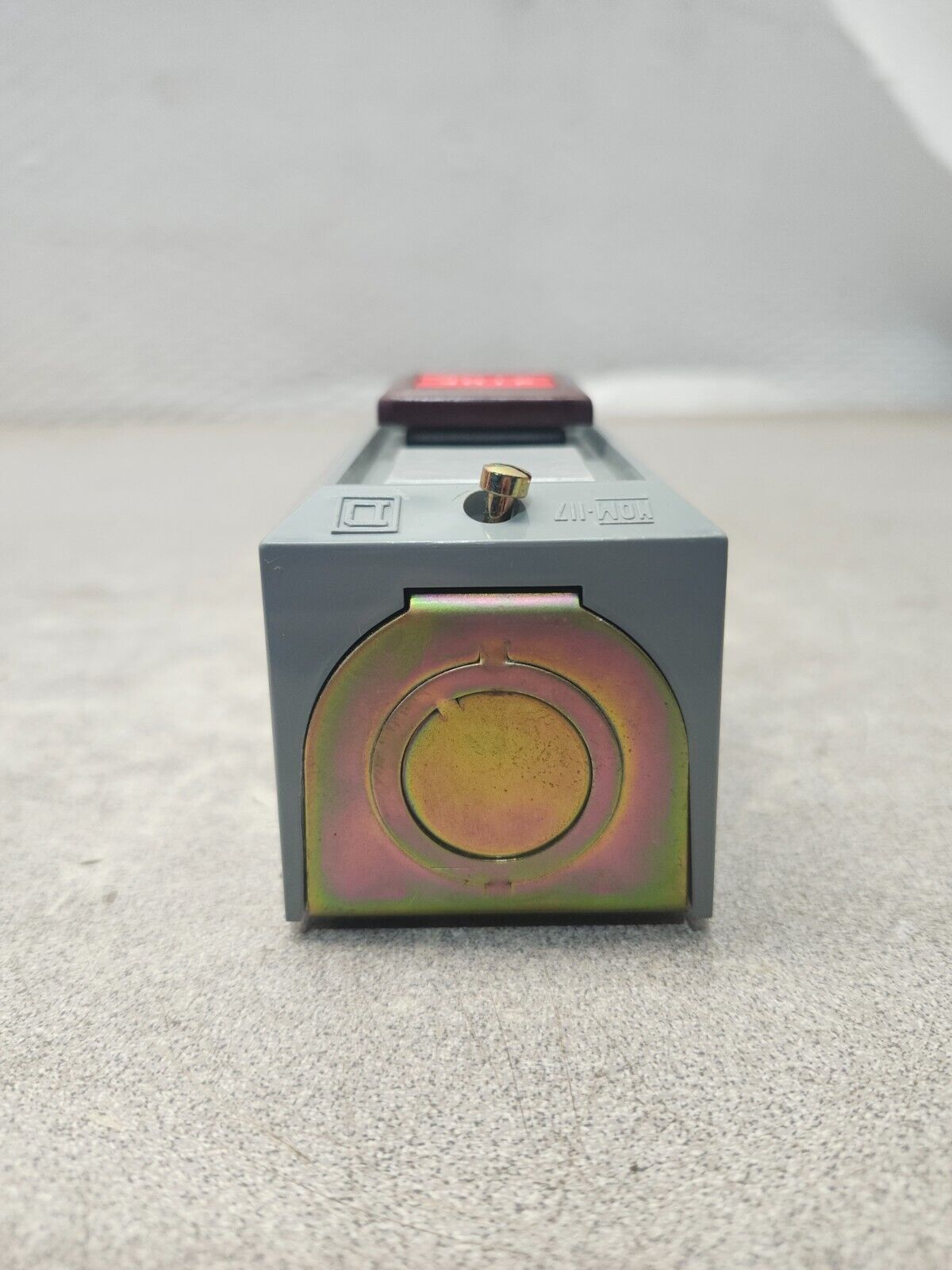 NEW IN BOX LOT OF 5 Square D Control Station Stop Push Button 600V 9001BG103