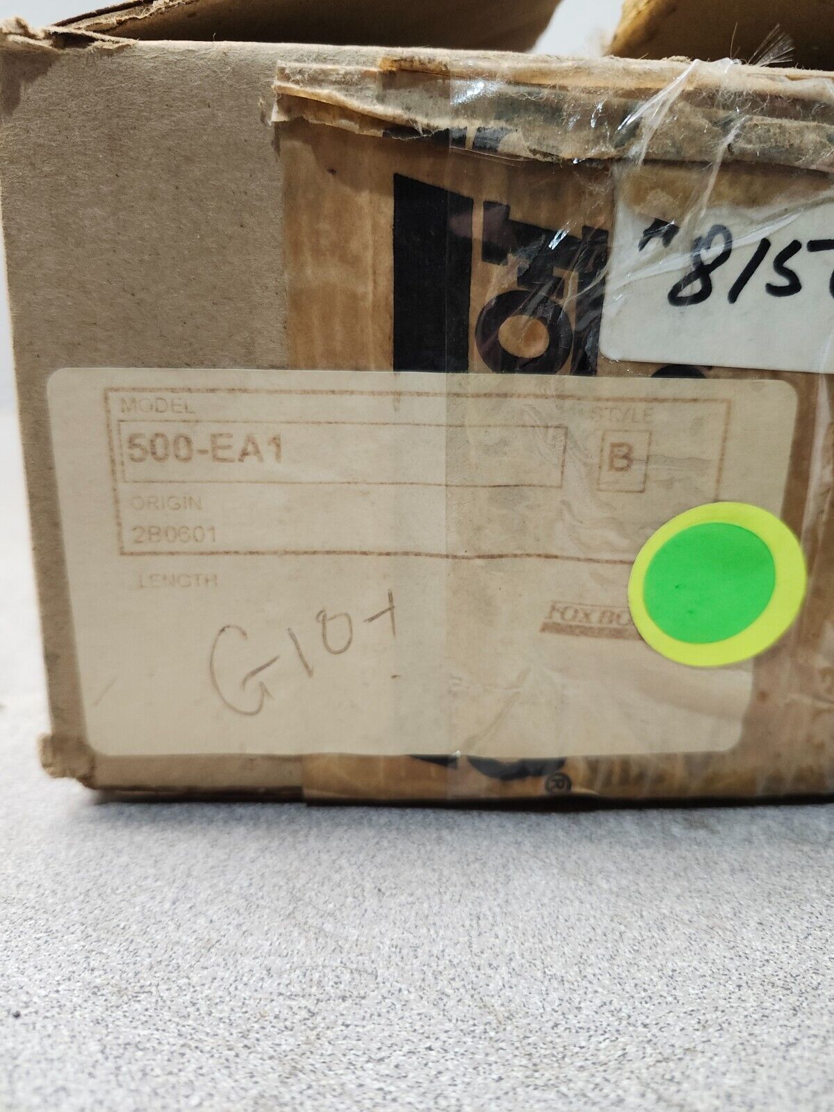 NEW IN BOX FOXBORO CONDUCTIVITY SENSOR 500-EA1 2B0601