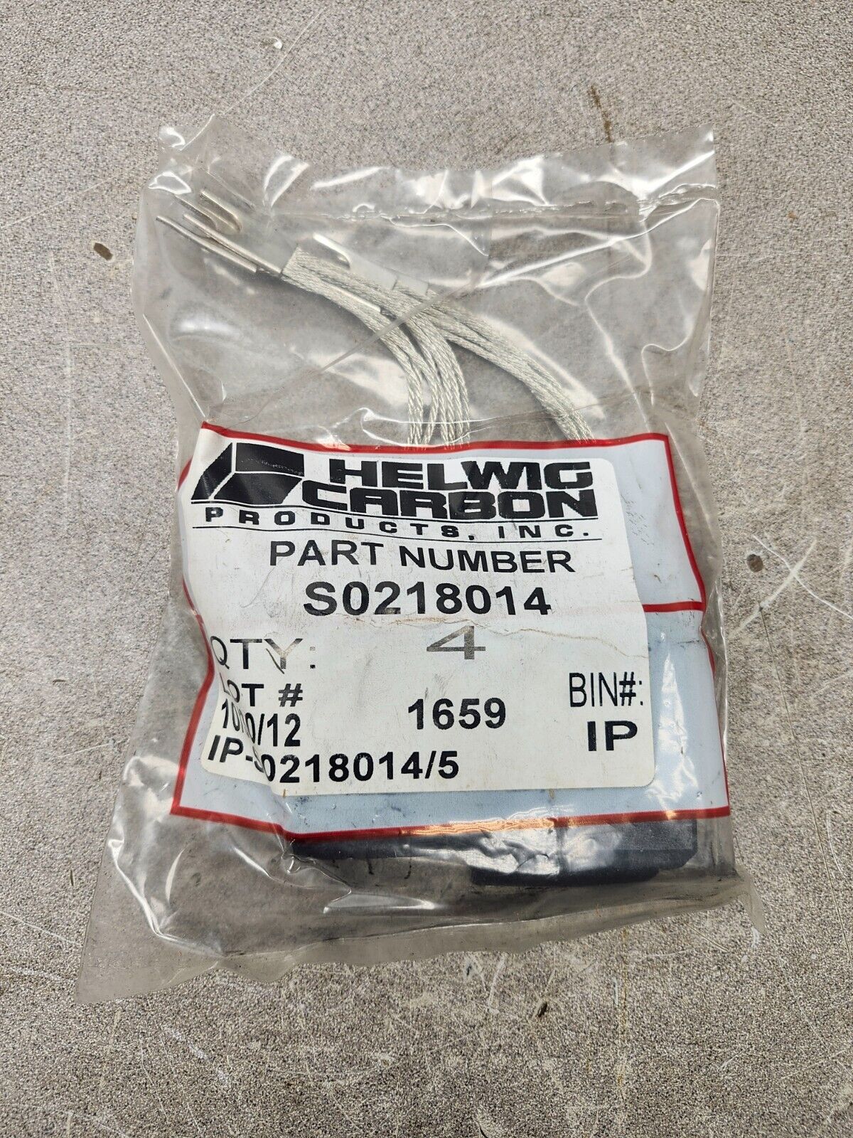 NEW IN BOX HELWIG CARBON BRUSH S0218014 LOT OF 8