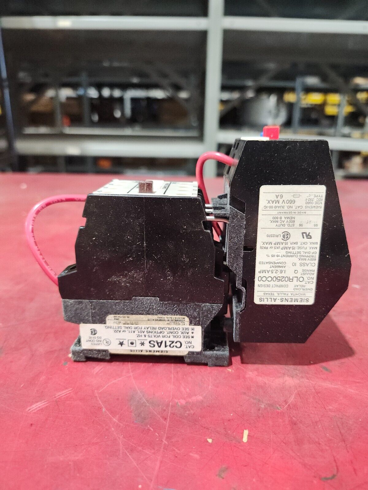 NEW IN BOX SIEMENS COMPACT AC MAGNETIC STARTER 24-699-008-756 C21AS1Q