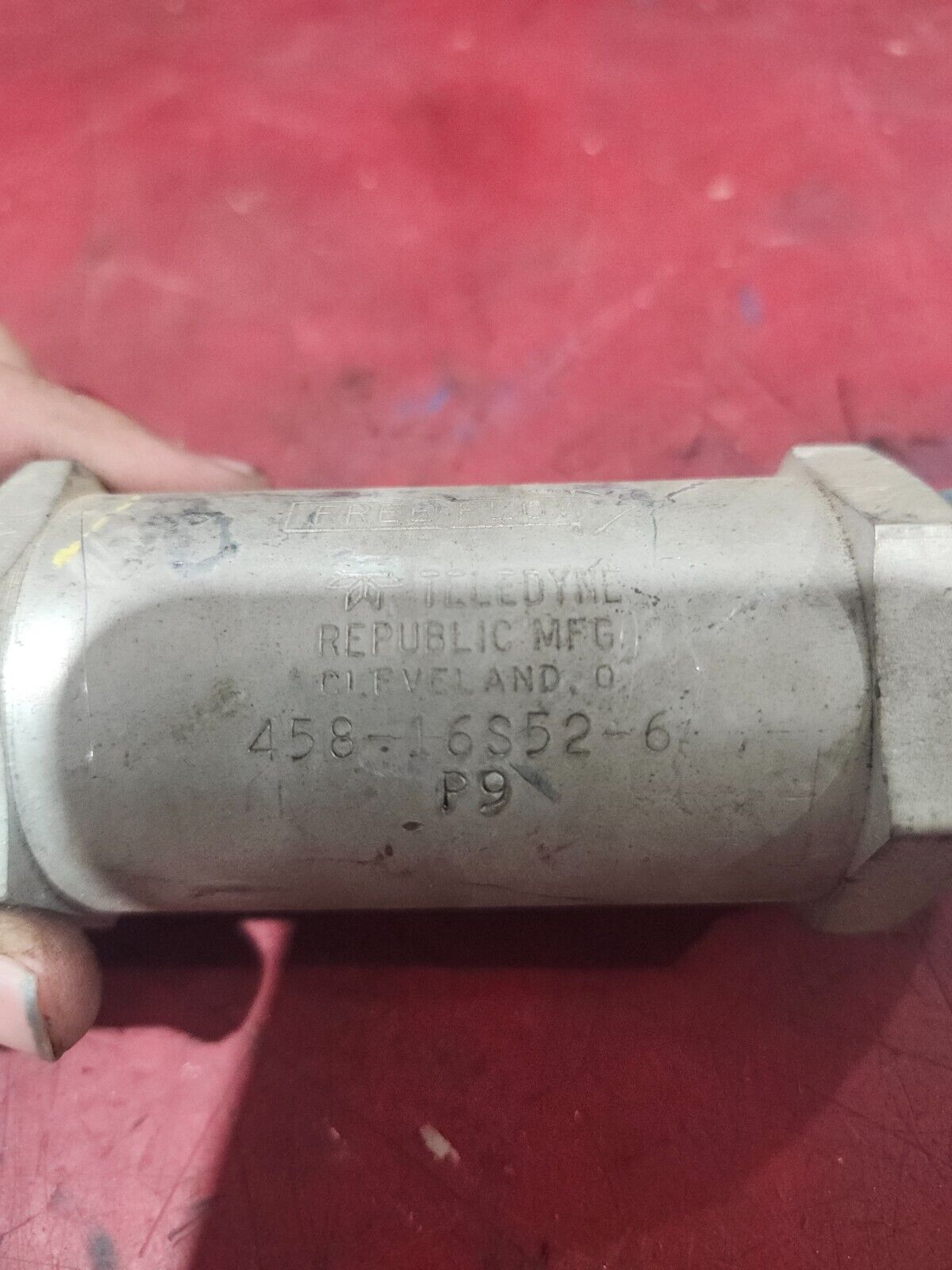 NEW NO BOX TELEDYNE REPUBLIC HIGH PRESSURE CHECK VALVE 5000PSI