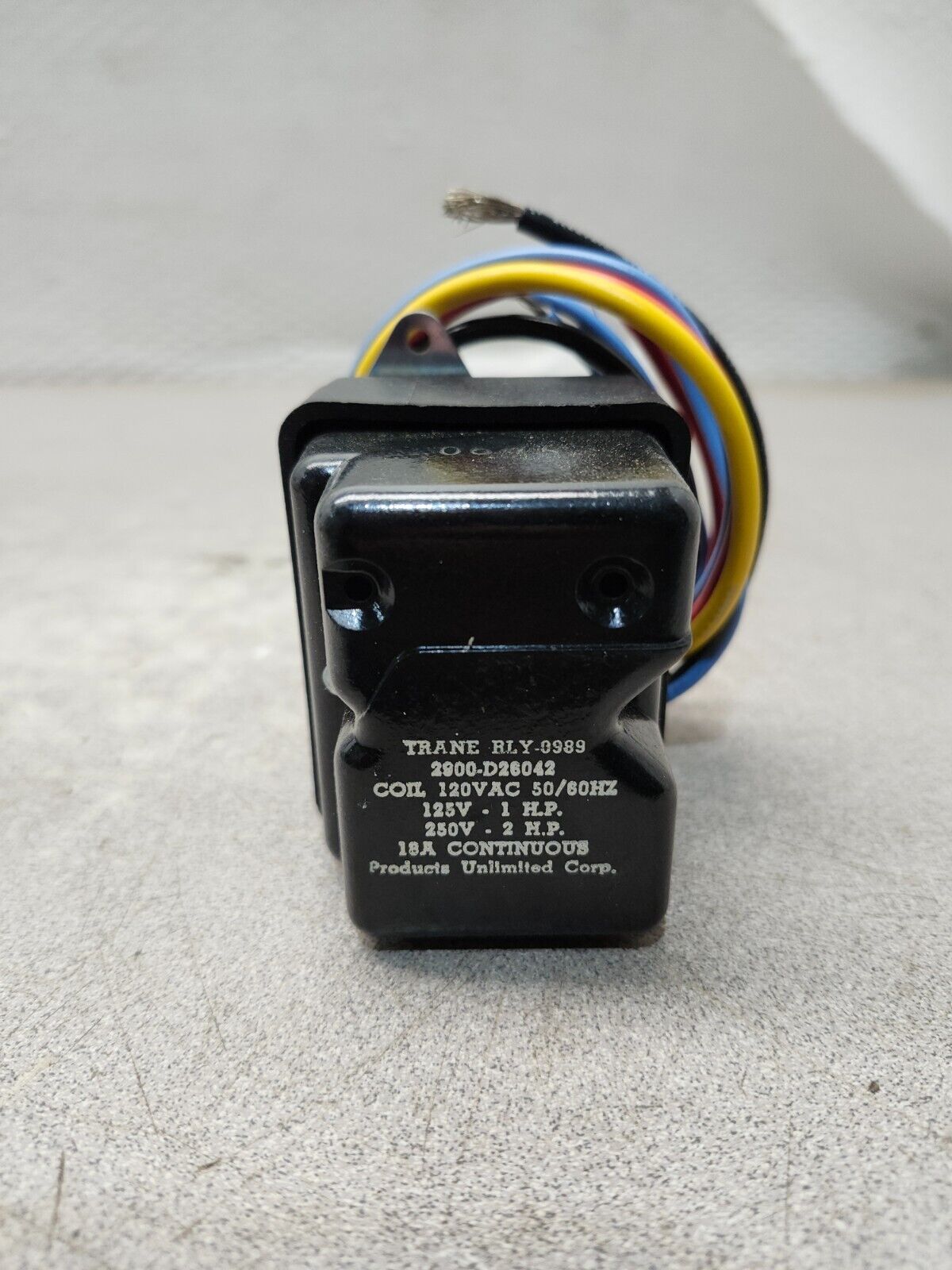 NEW IN BOX LOT OF 8 TRANE ADD-A-RELAY 120V COIL SPDT RLY-0989