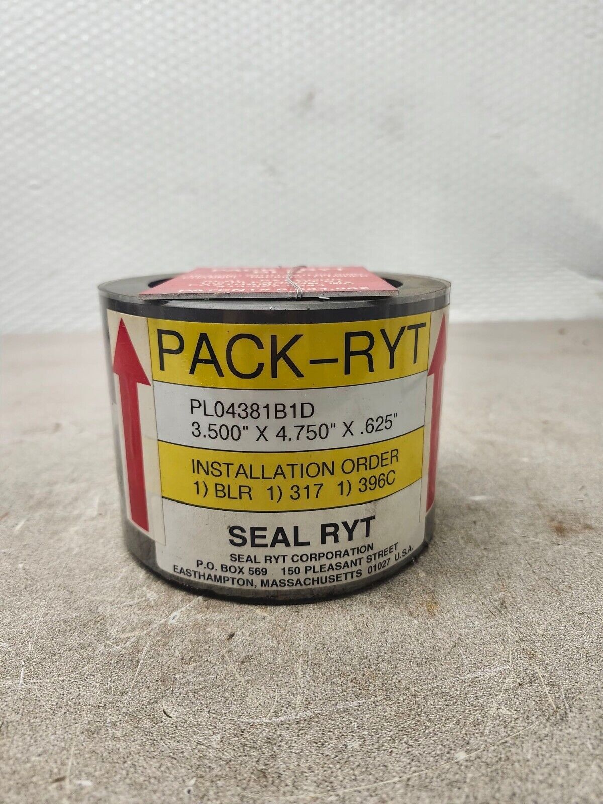 NEW IN BOX PACK-RYT 3.5" PUMP SEAL BLR,317,396C PART# PL04381B1D