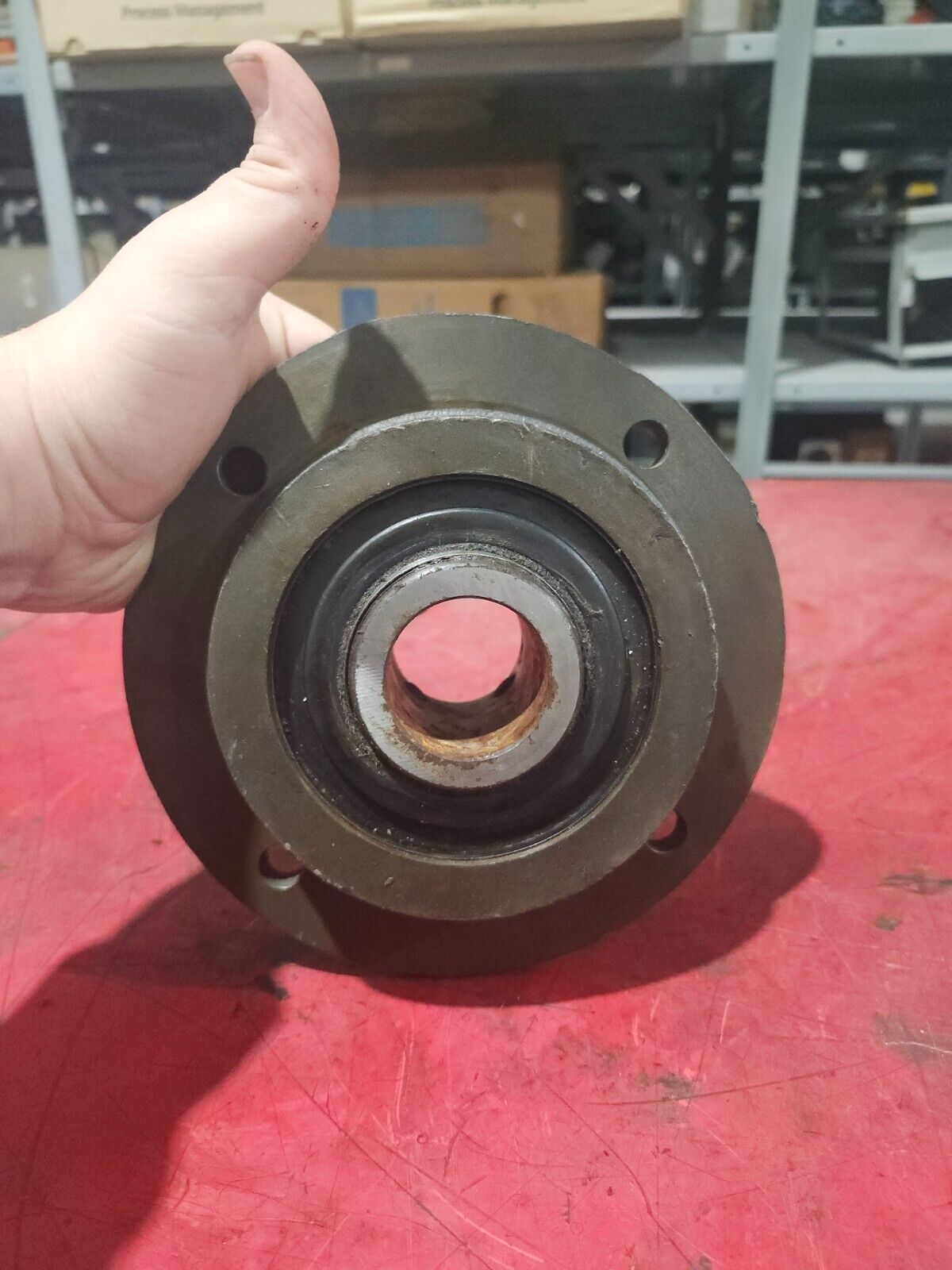 NEW NO BOX LINK-BELT Flange-Mount Ball Bearing 1-11/16'' 4-Bolt MOUNT FC-327