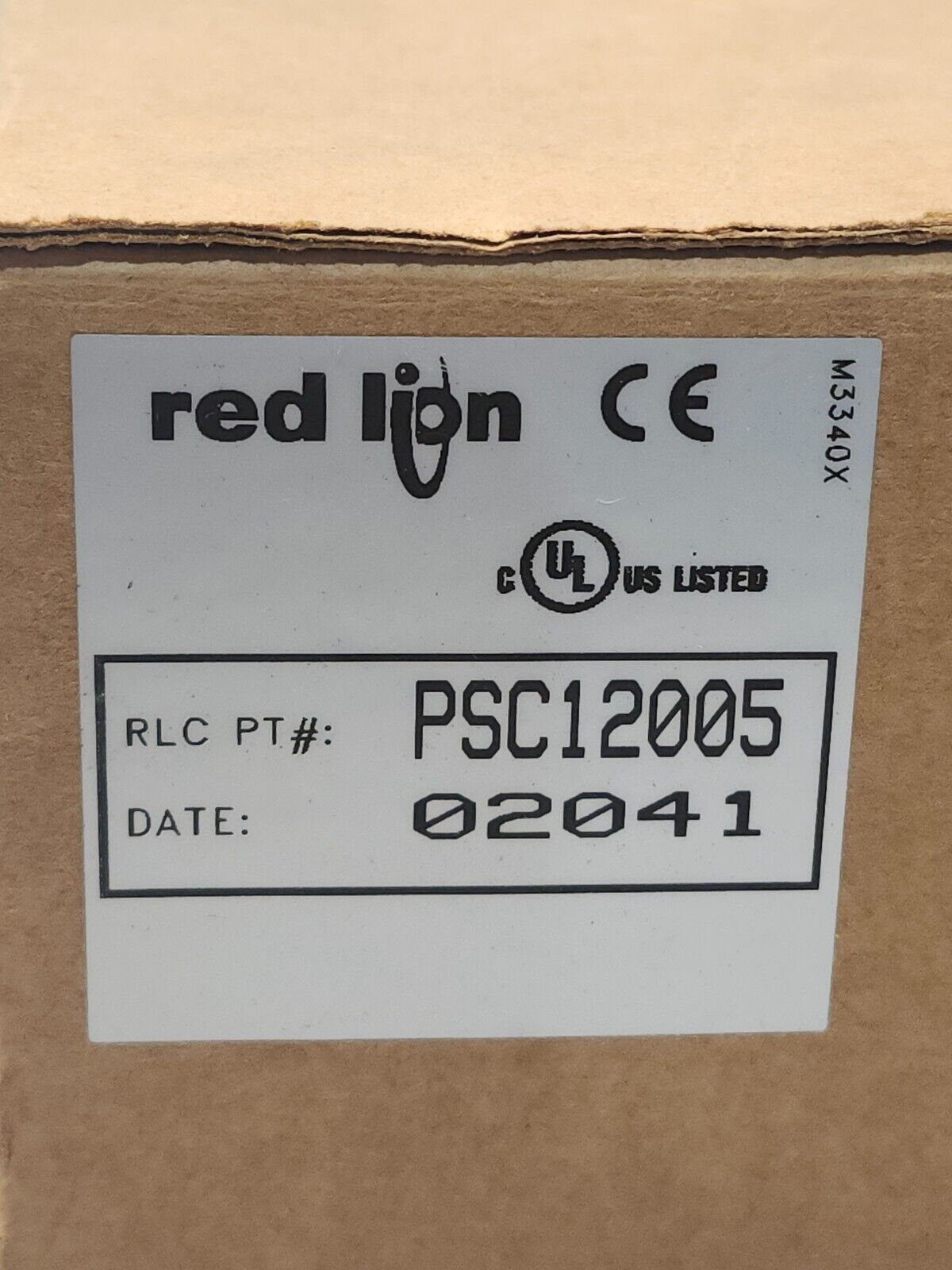 NEW IN BOX RED LION CONTROLS PANEL METER PSC12005