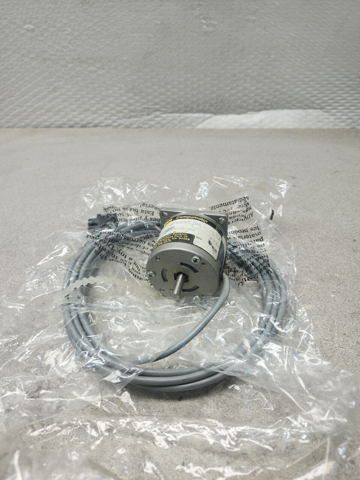 NEW IN BAG PARKER COMPUMOTOR Double end Shaft Stepper Motor A/AX57-51