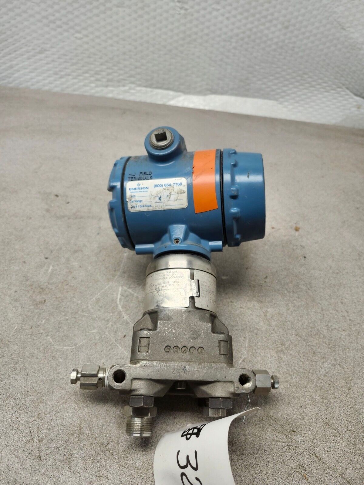 USED ROSEMOUNT Pressure Transmitter 9PSI 3051S1CG2A2E12A1AE5L4M5