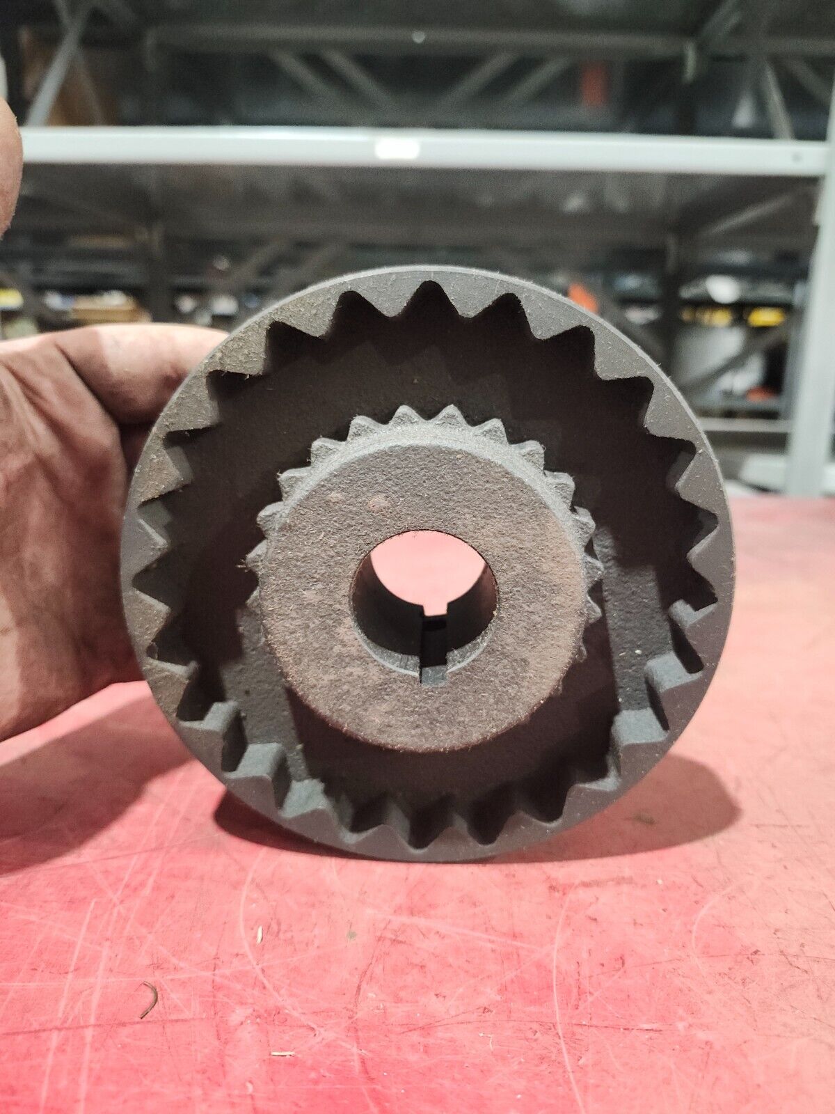 NEW IN BOX RWI 8S SLEEVE COUPLING FLANGE with KEYWAY 1-1/4'' BORE