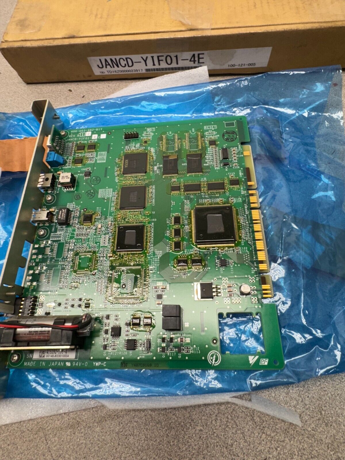 NEW IN BOX YASKAWA Motoman PC Board Controller Robot JANCD-YIF01-4E REV. B12