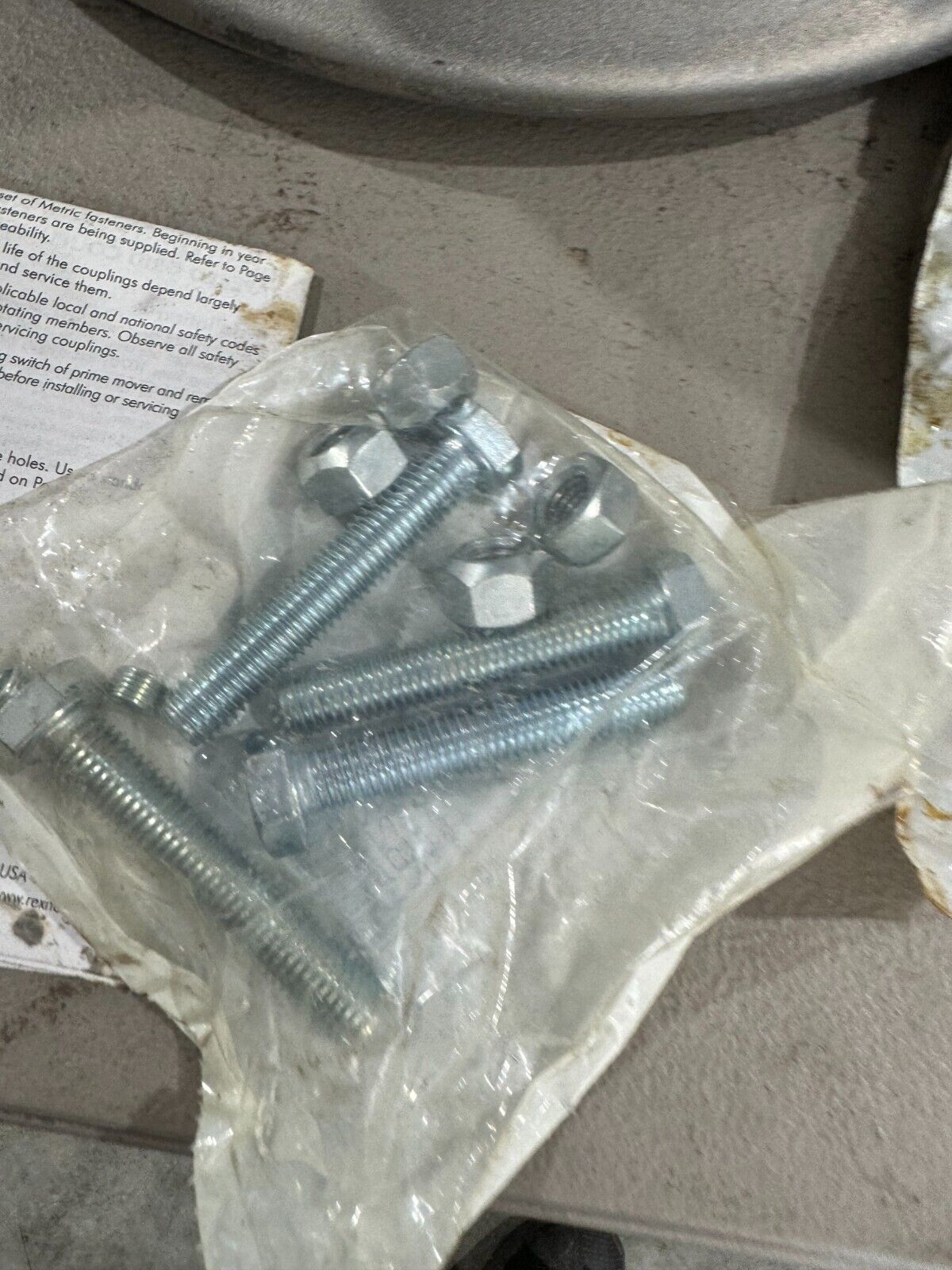 NEW FALK 1140T10 STEELFLEX COVER 1140T10C WITH HARDWARE