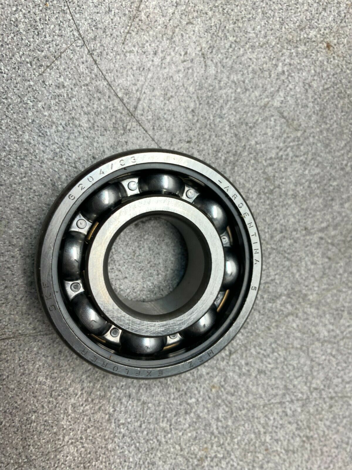 LOT OF 2 NEW IN BOX SKF ROLLER BEARING 6204/C3