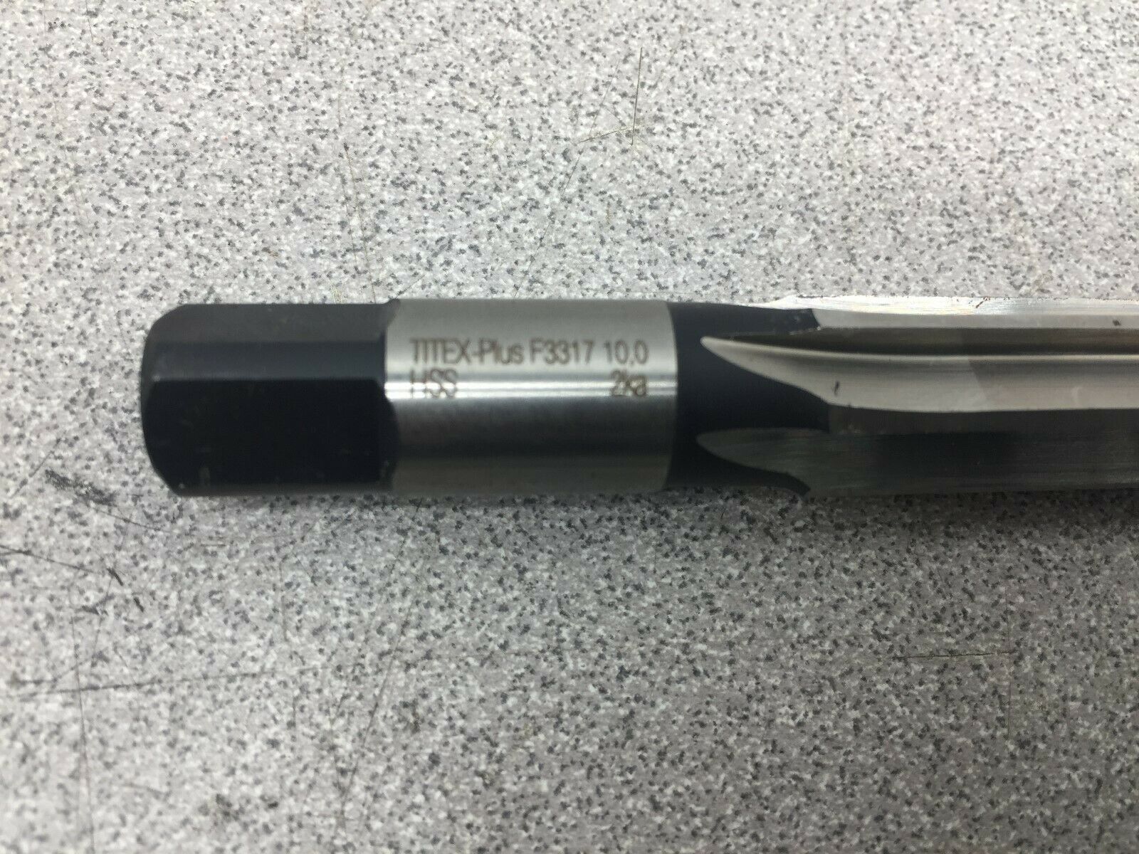 NEW NO BOX TITEX PLUS 10.0 MM HSS HAND REAMER F3317 10.0