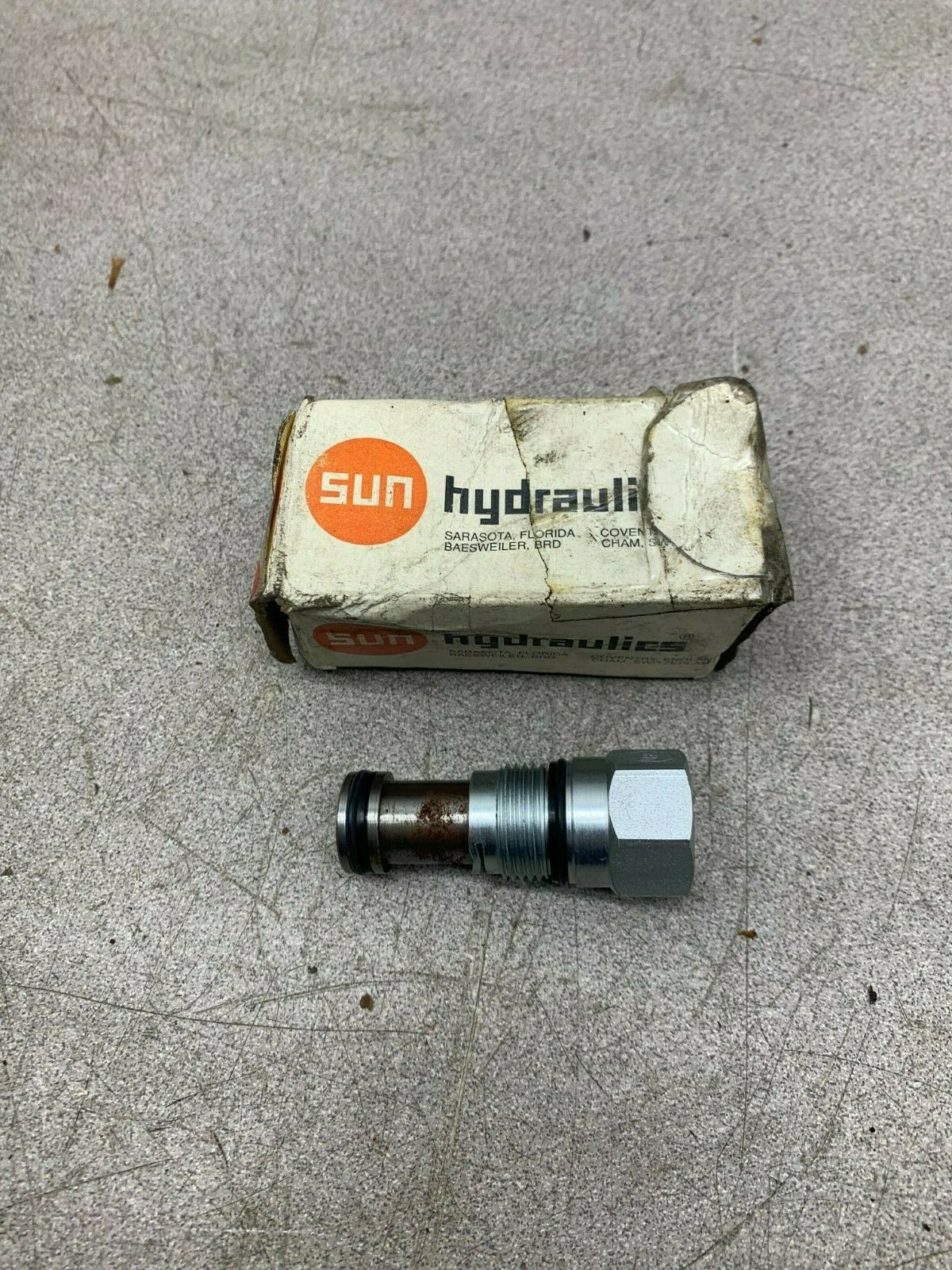 NEW IN BOX SUN HYDRAULICS CARTRIDE VALVE XFCA XXN
