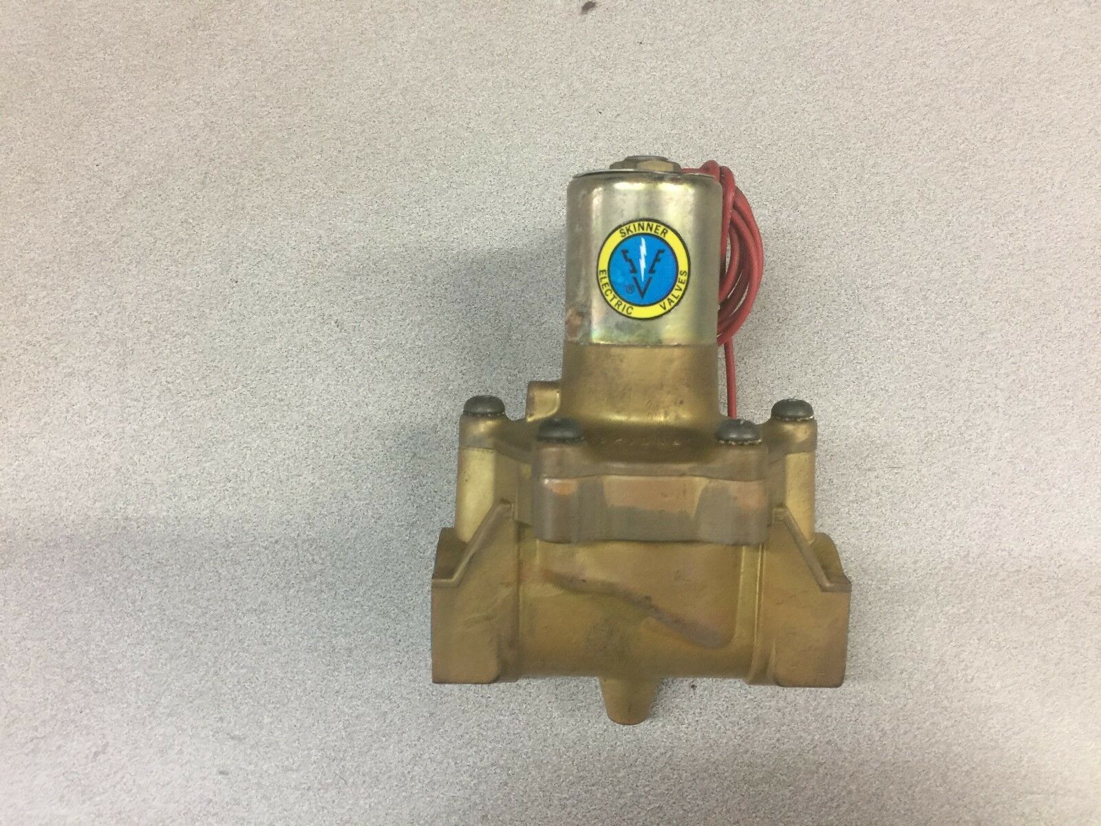 NEW NO BOX SKINNER 1"NPT 5-150PSI 24VDC SOLENOID VALVE L2LB6150N